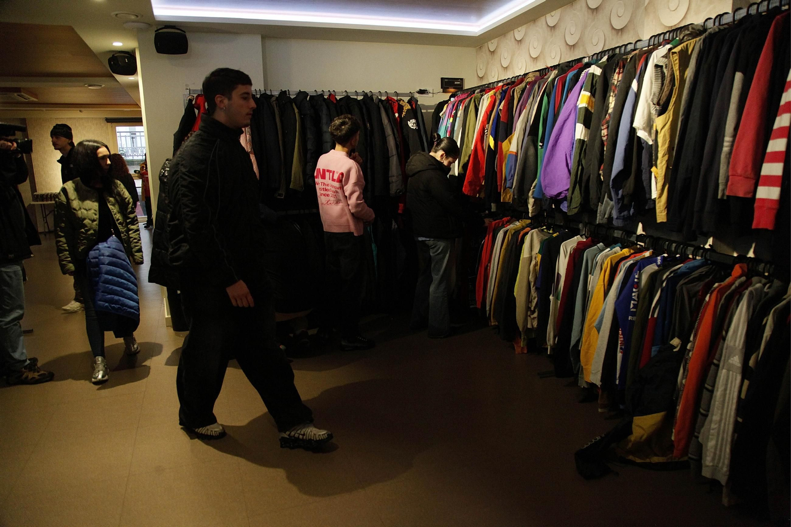 La tienda pop-up "Jaleo Village" el pasado noviembre en la ciudad de Ourense.