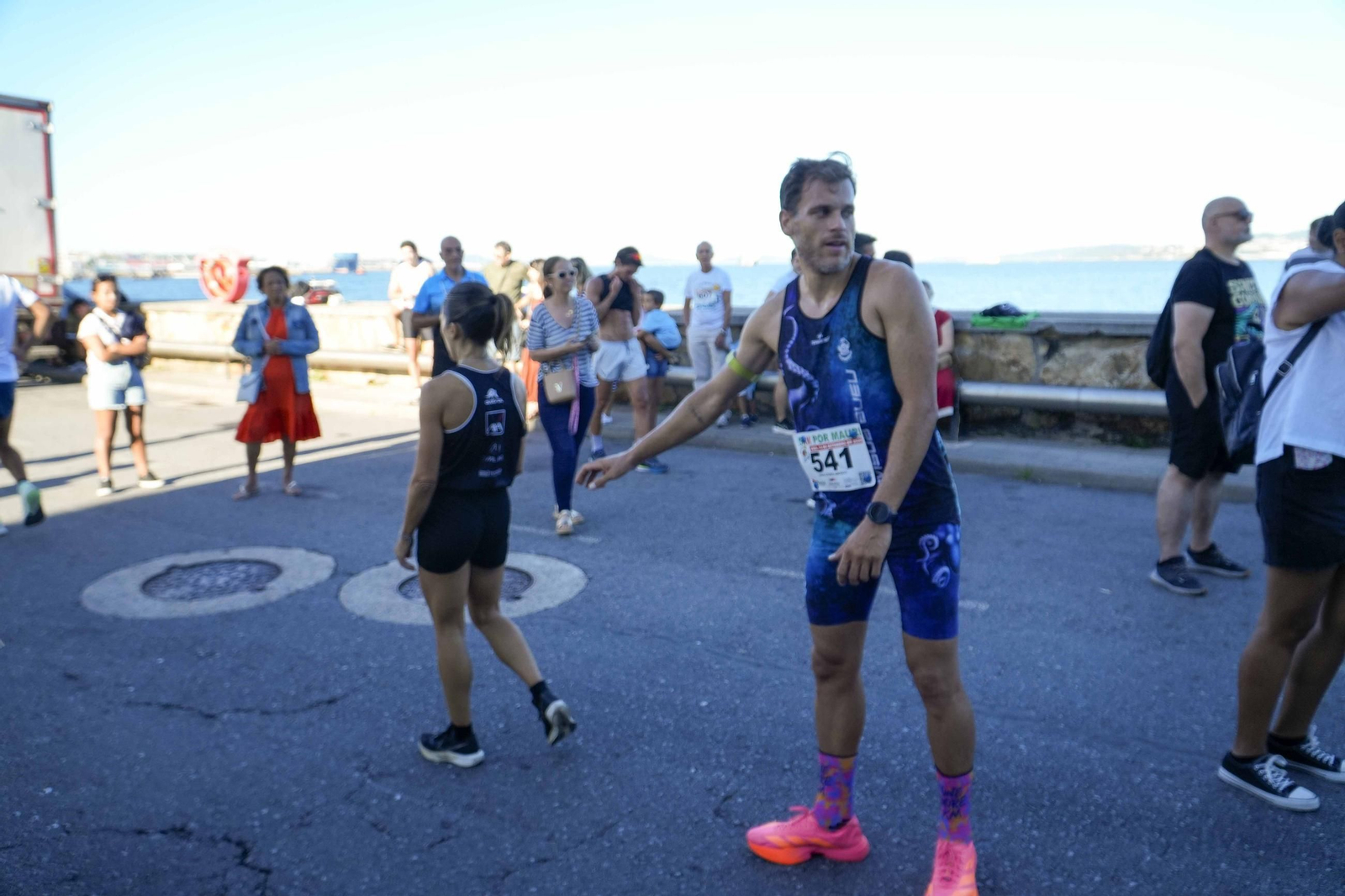 Galería | El puerto pesquero de Vigo acoge hasta cinco carreras organizadas por Carlos Adán