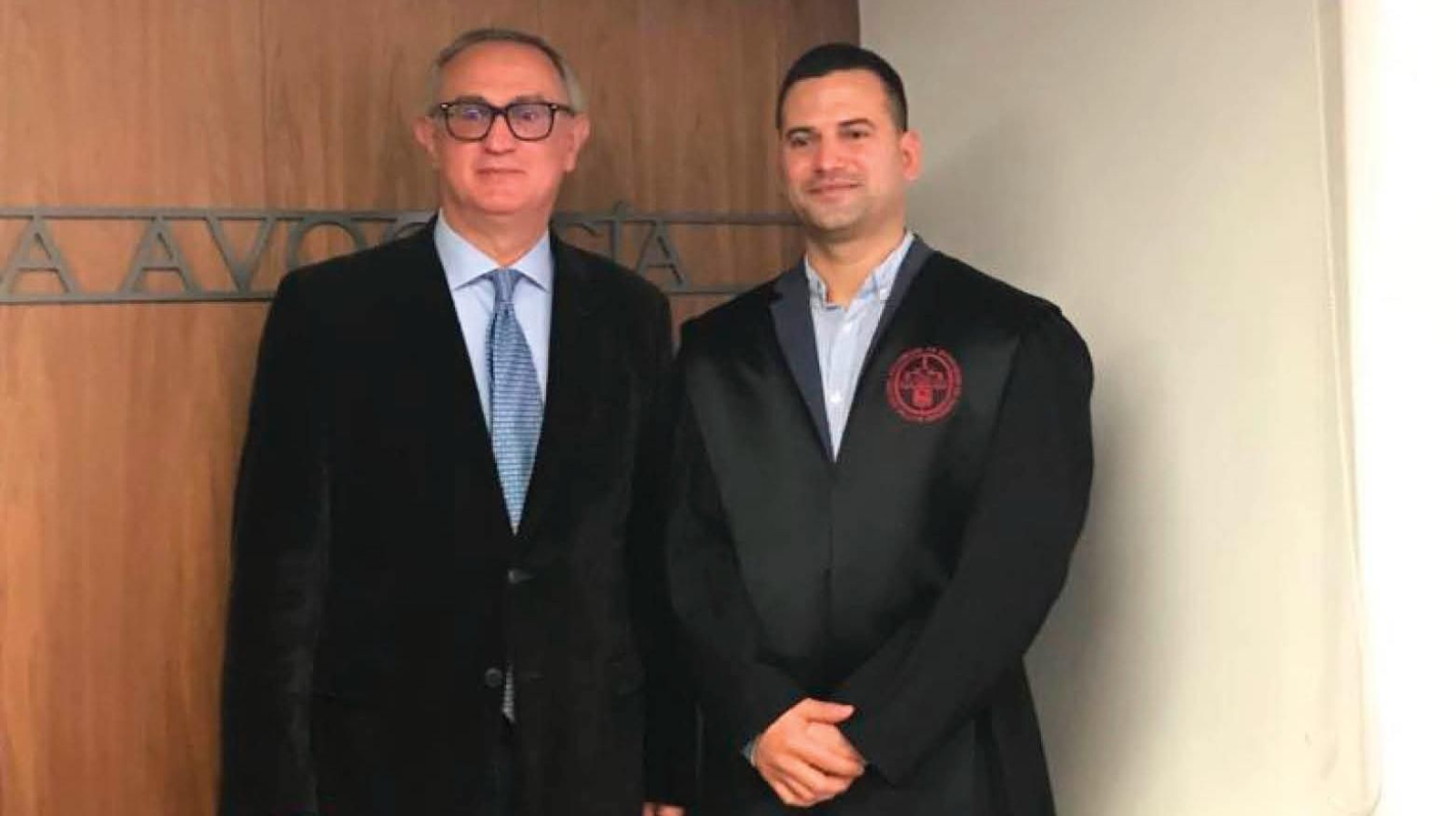 Alfredo Bermúdez y Arián González.