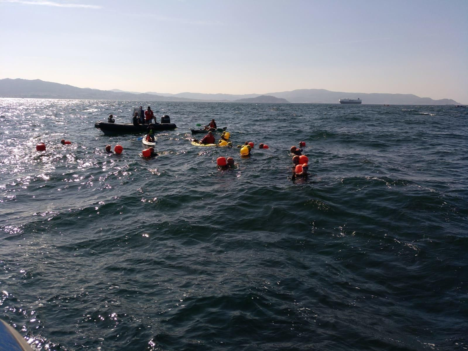 Travesía a nado desde Cíes desafío Atlántico - Vicente Alonso 09
