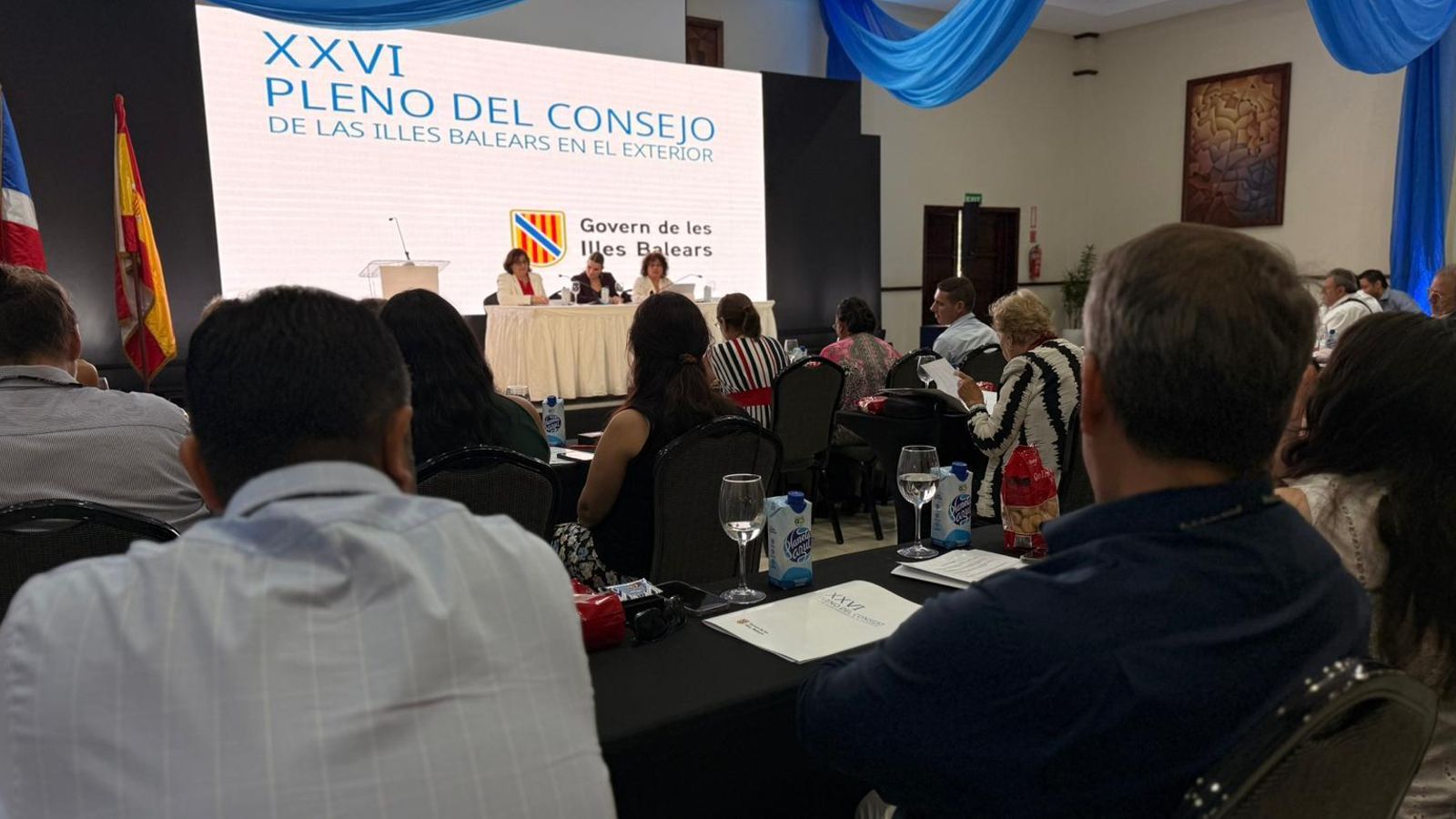 Vista de la sala donde se celebró el encuentro