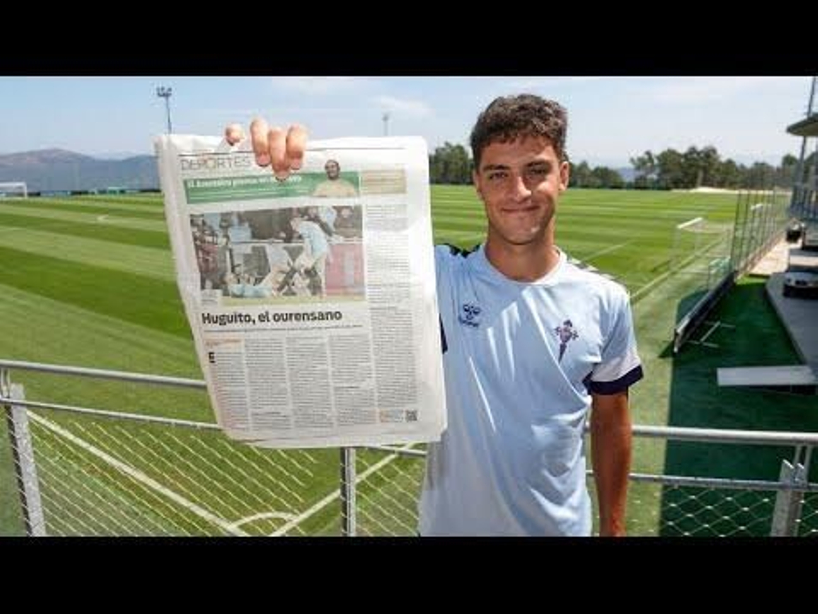 Entrevista a Hugo Álvarez, futbolista ourensano del Celta