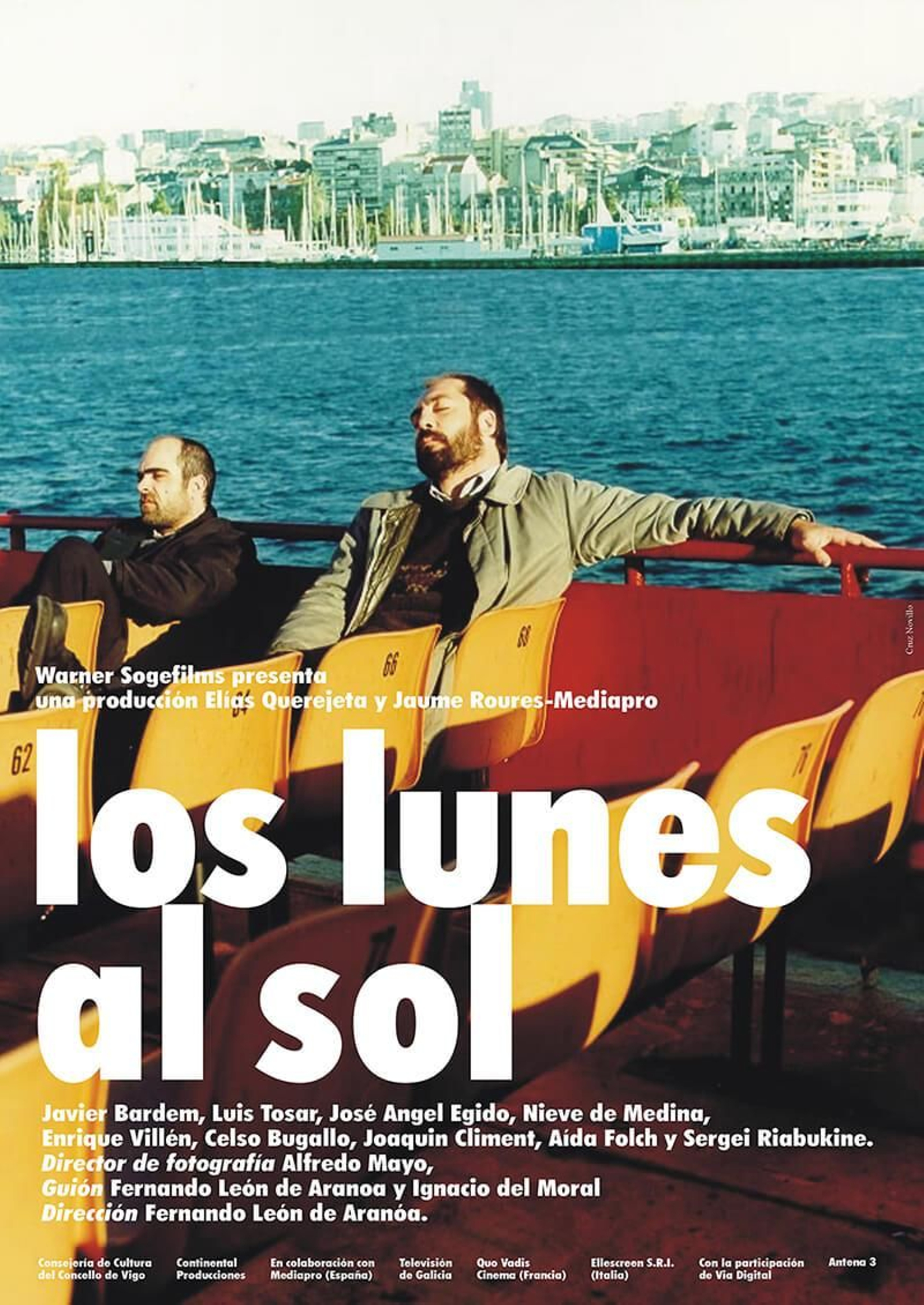Cartel de Los Lunes al Sol diseñado por Cruz Novilos.