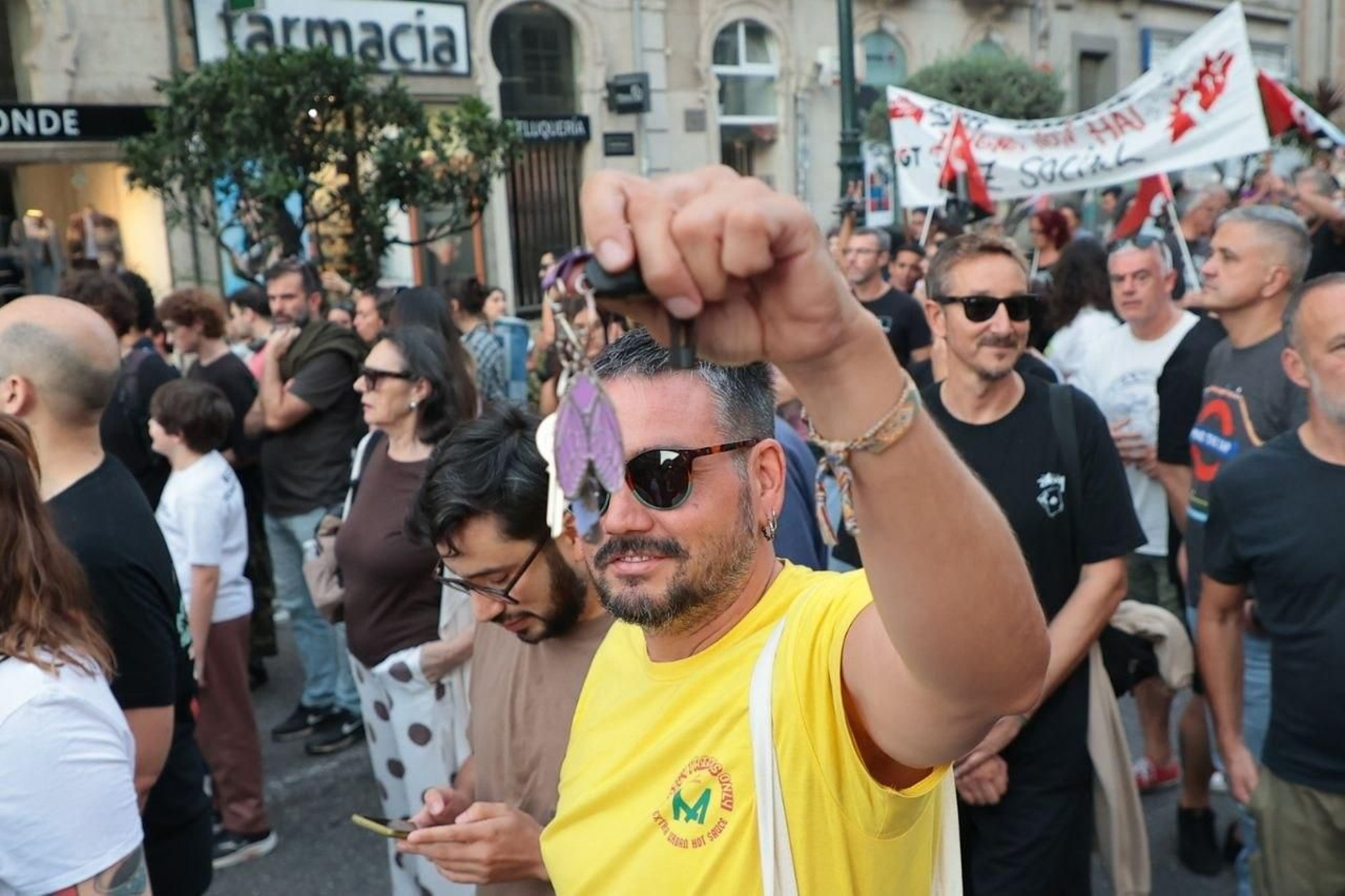 Galería | Vigo se suma a las protestas por una vivienda digna