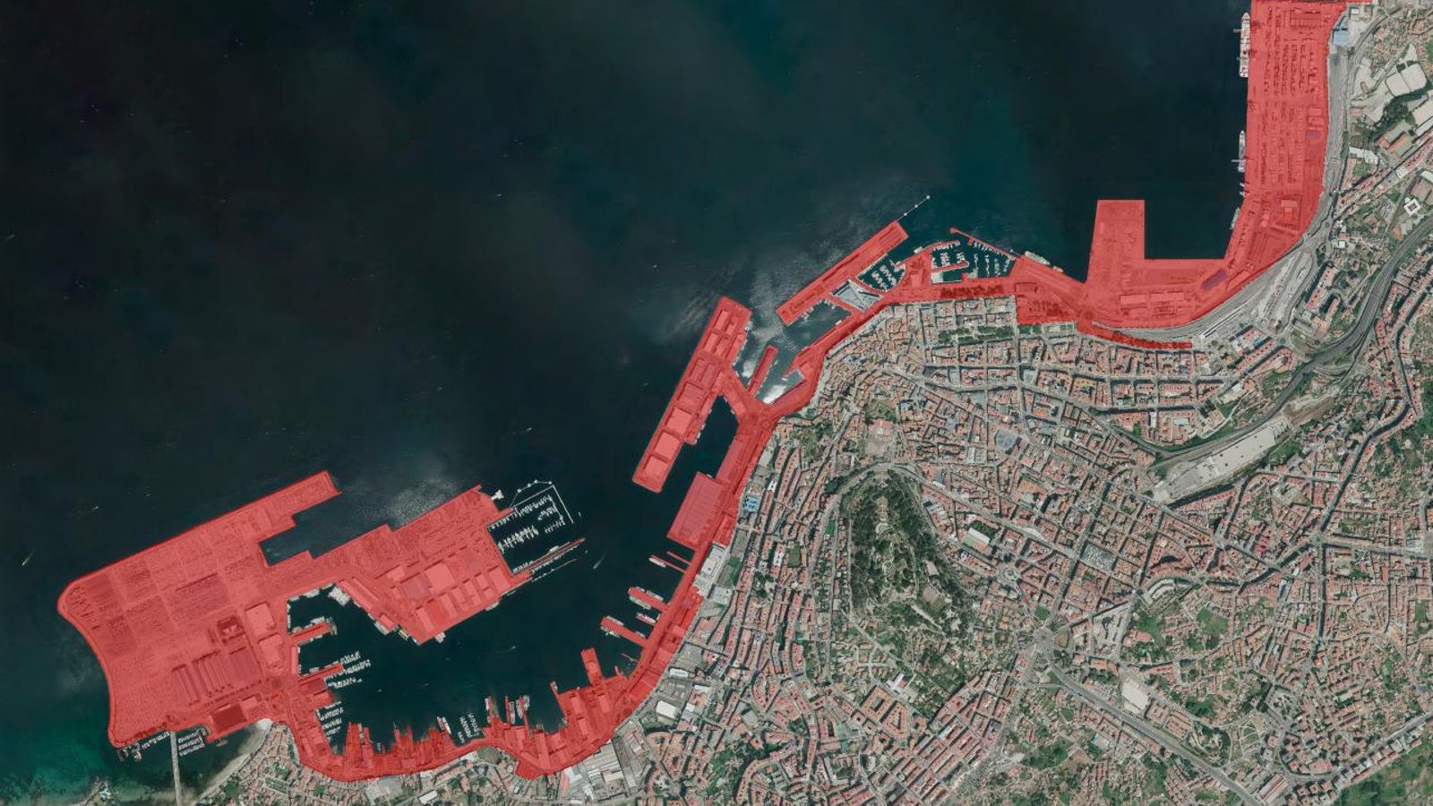 Humanización de la fachada portuaria de Vigo.