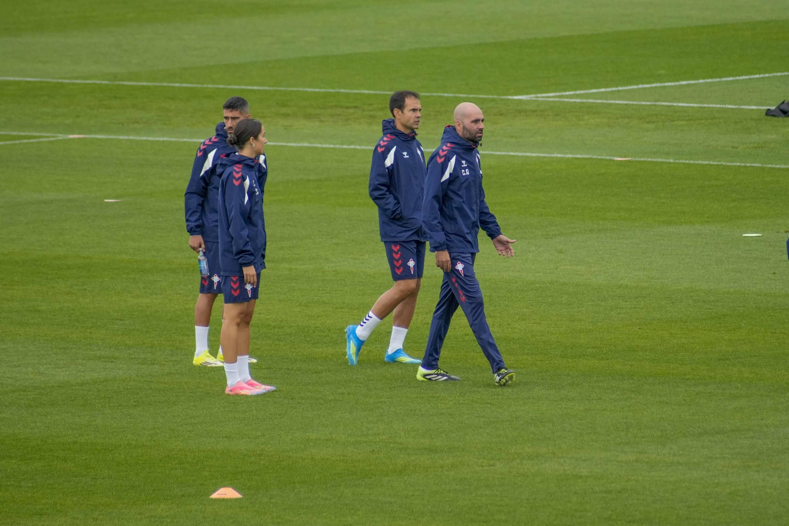 Galería | El Celta prepara su duelo ante Osasuna con Driouech ya incorporado