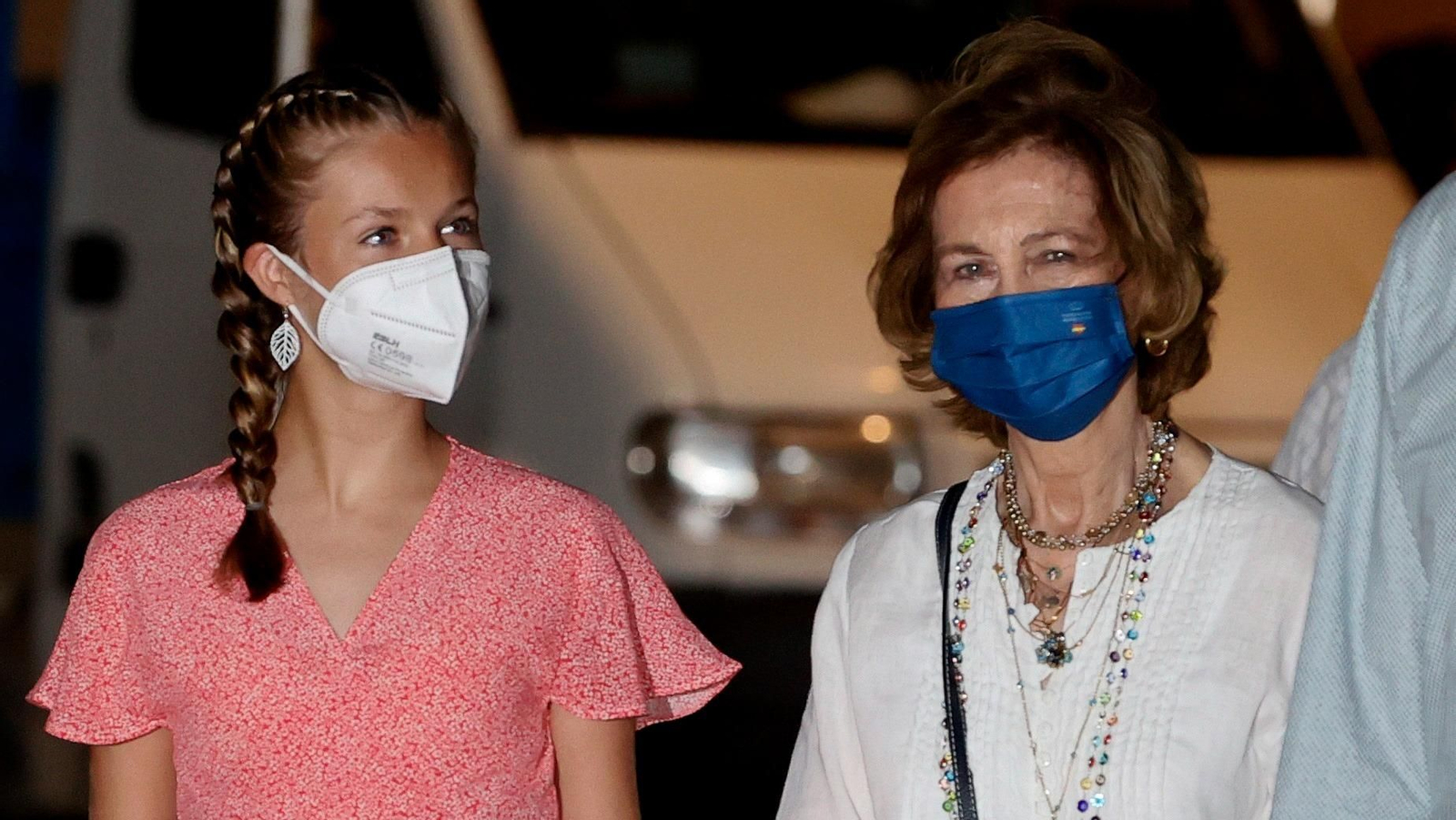 Leonor y Sofía. EFE