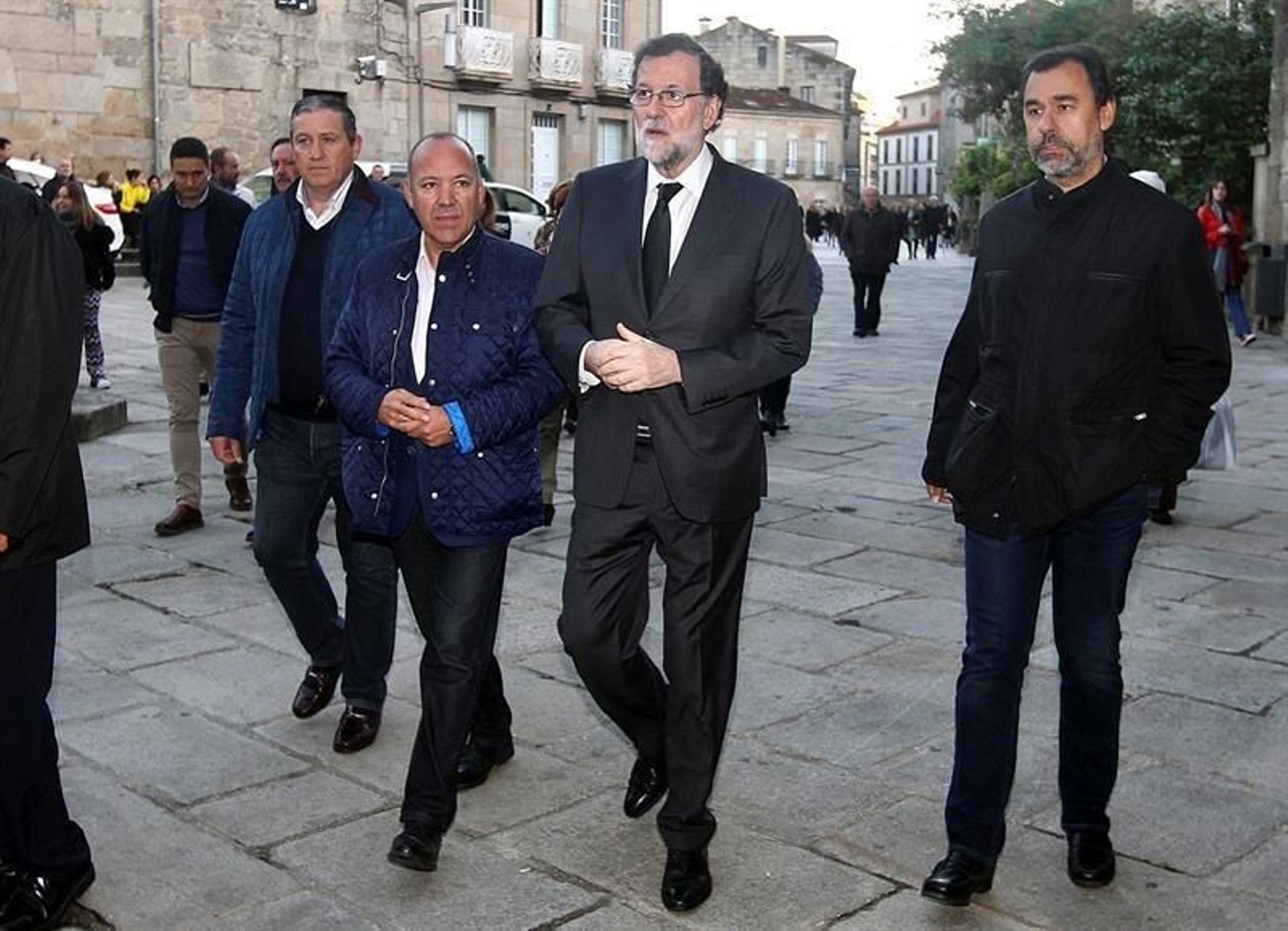 Funeral por el padre de Mariano Rajoy