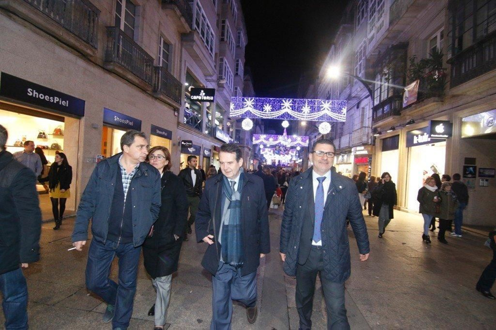 Encendido de las luces de Navidad Foto JV Landín 237