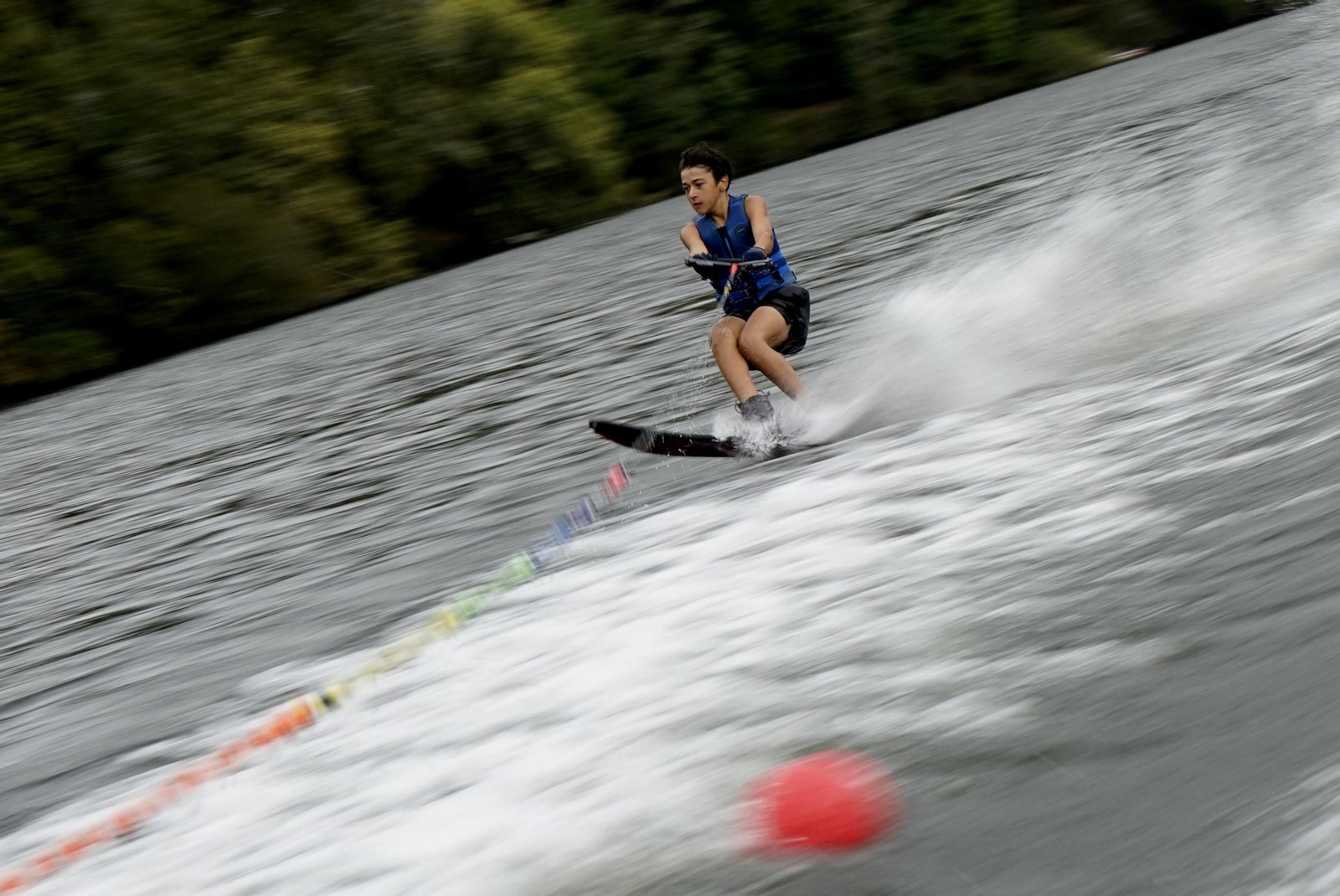 Galería | Cortegada acoge el Open Ibérico de Esqui Náutico