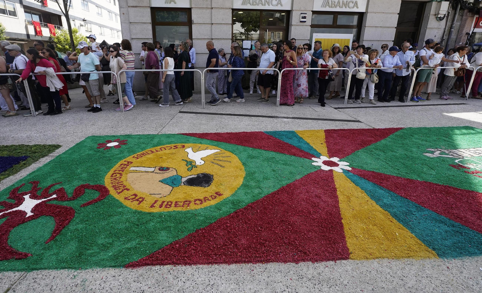 Celebración del Corpus en Ponteareas.