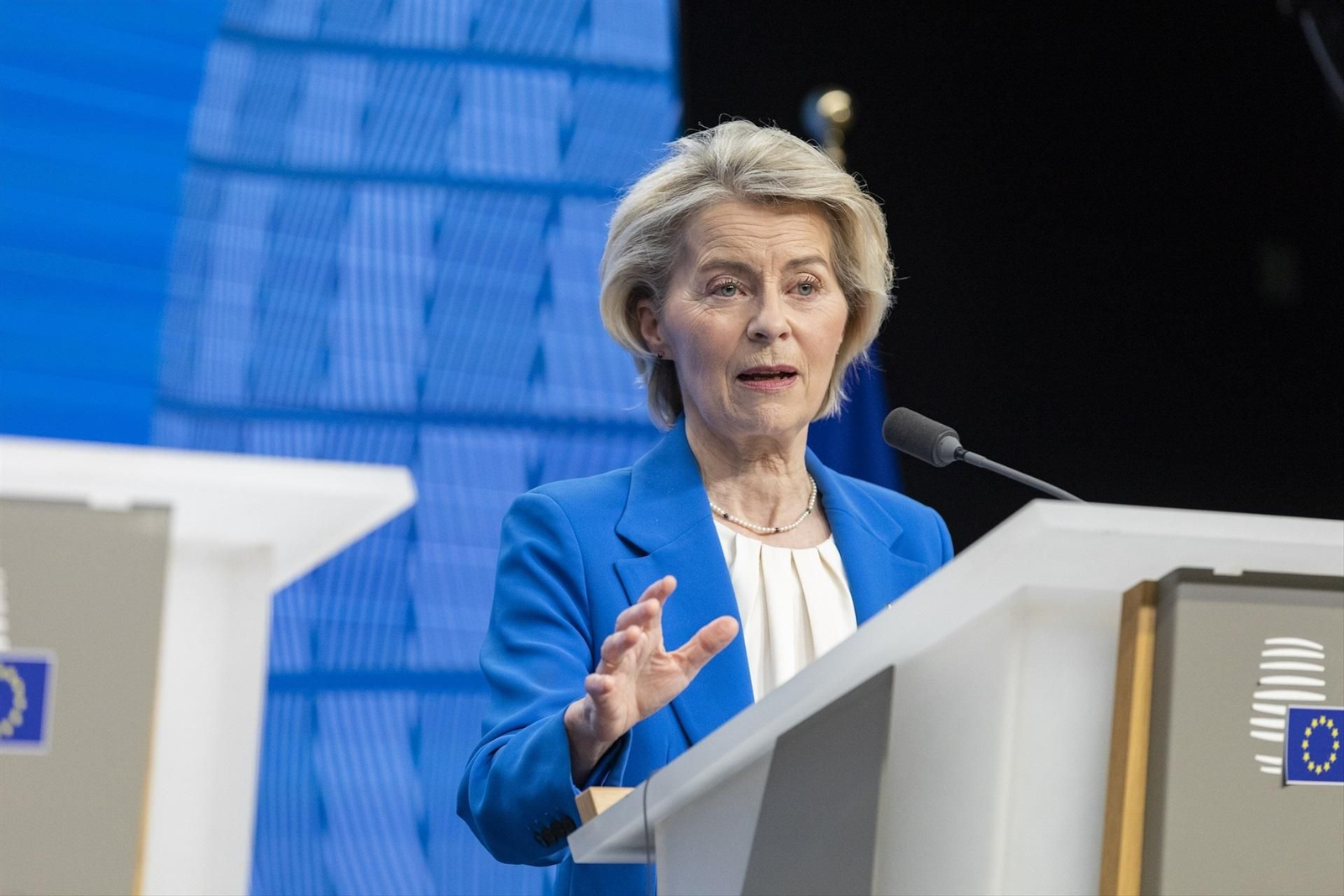 Ursula von der Leyen, presidenta de la Comisión Europea