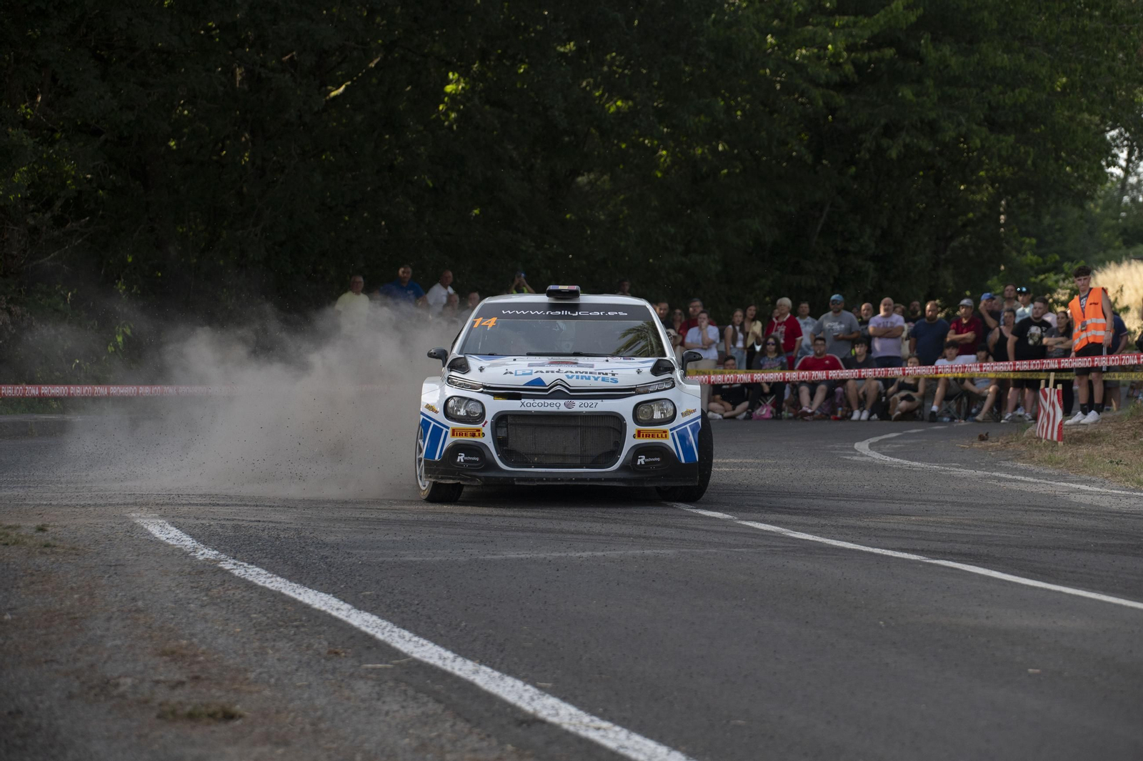 Galería | El tramo San Amaro-Cenlle estuvo lleno de velocidad en el Rally de Ourense, en fotos