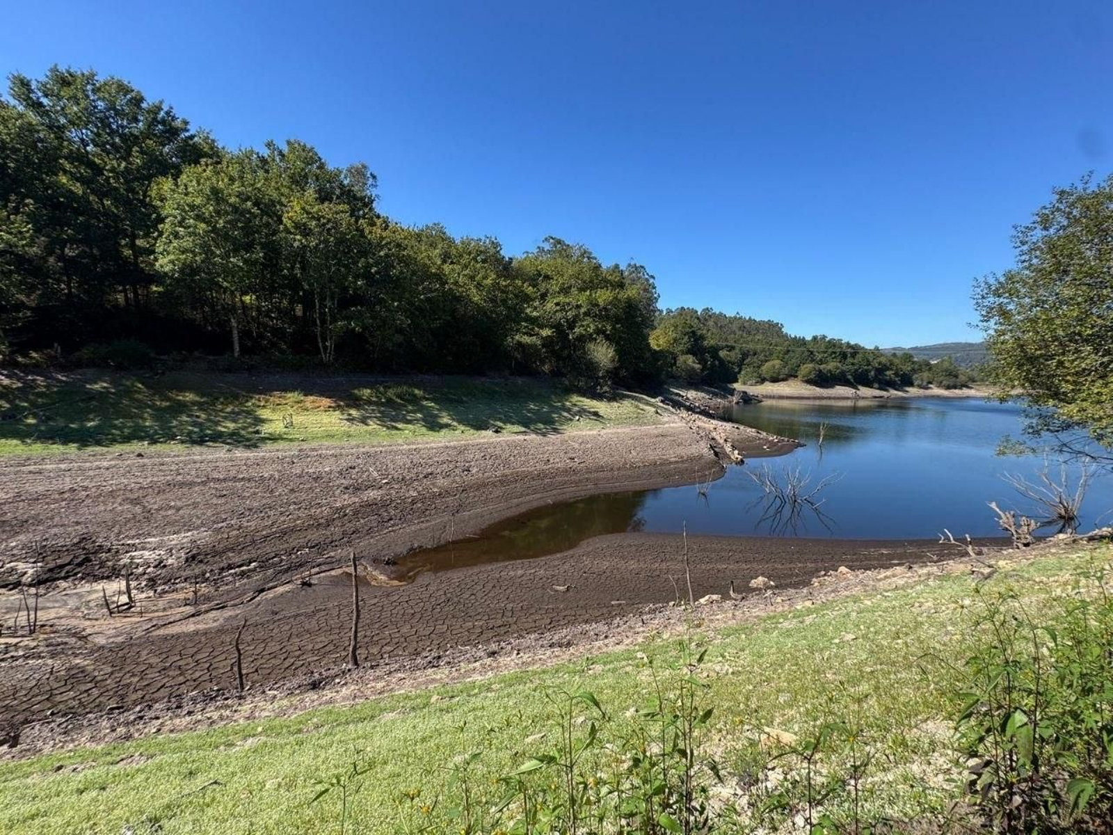 El embalse de Eiras.