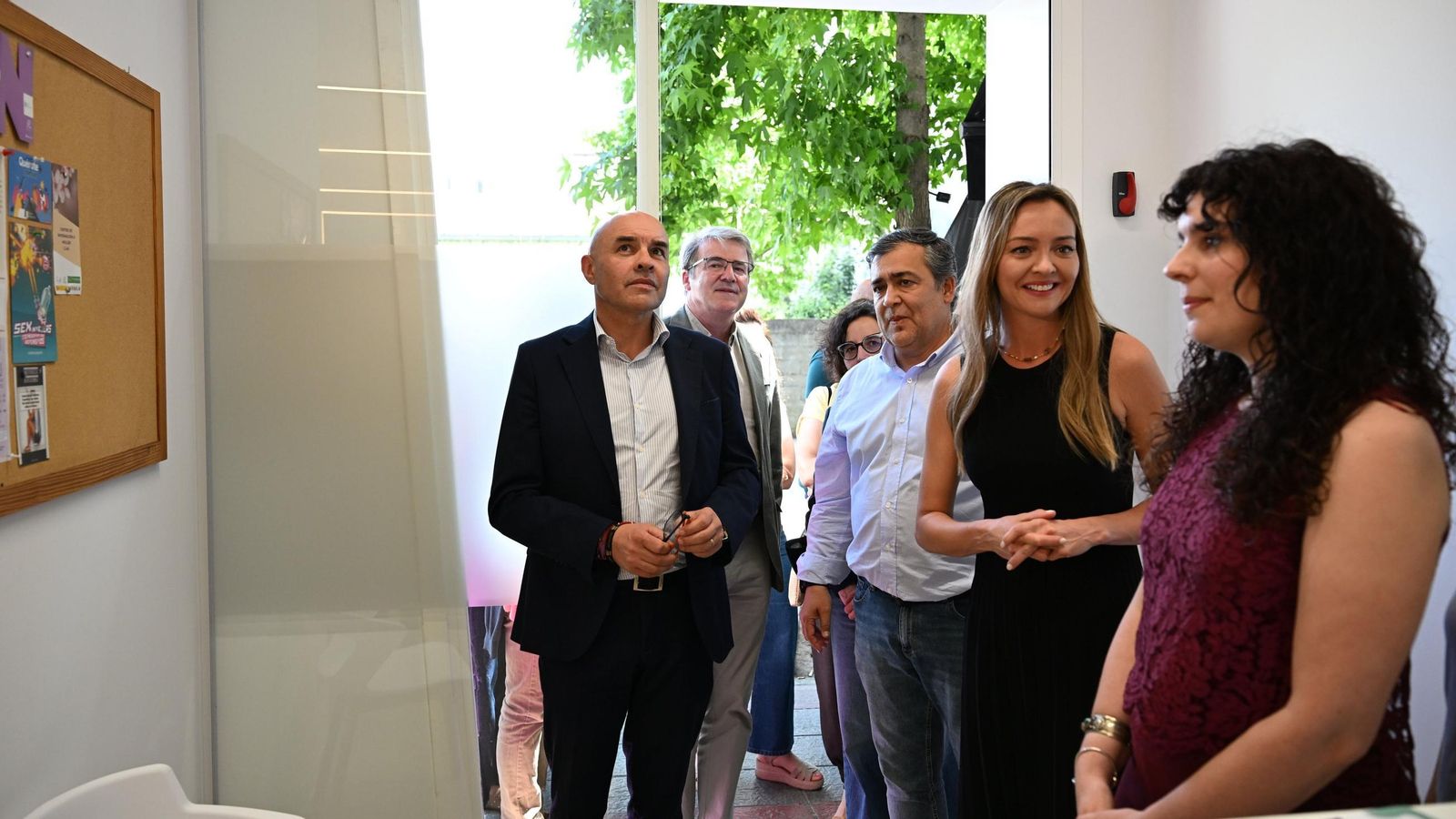 Visita a la nueva sede del CIM en Verín.
