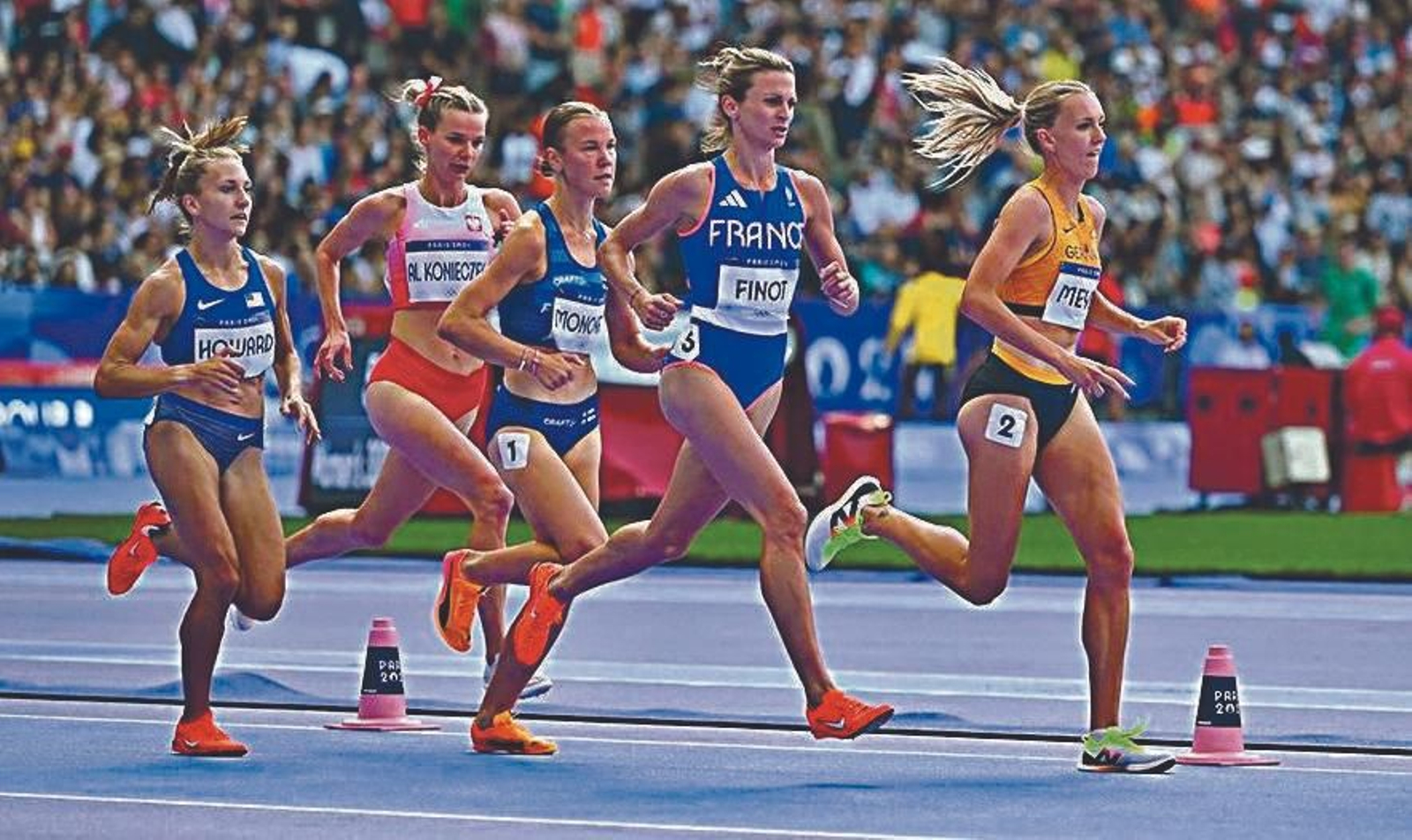 Alice Finot buscará hoy brillar en la final de 3.000 obstáculos y, si es posible, pelear por una plaza en el podio.