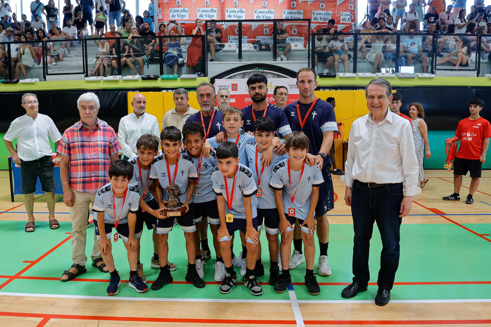 Galería | Clausura de la Vigo Cup con la entrega de medallas