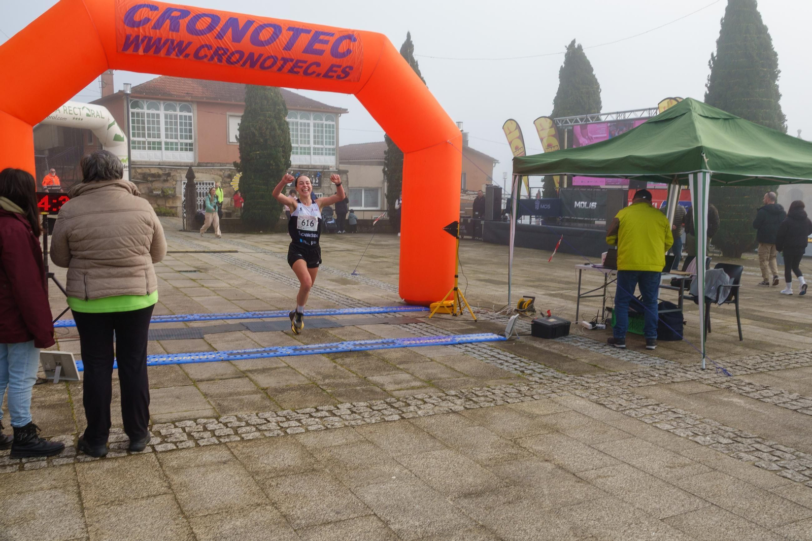 Galería | La carrera contra el cáncer 2026 de Mos reúne a casi 300 atletas