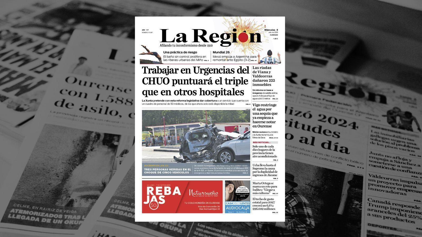 La portada de hoy