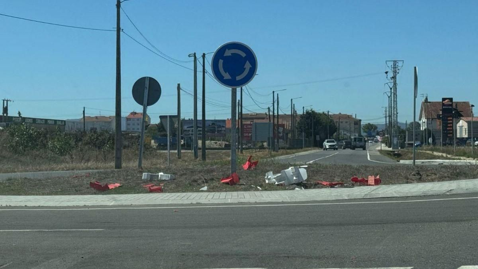 La problemática rotonda de Xinzo de Limia