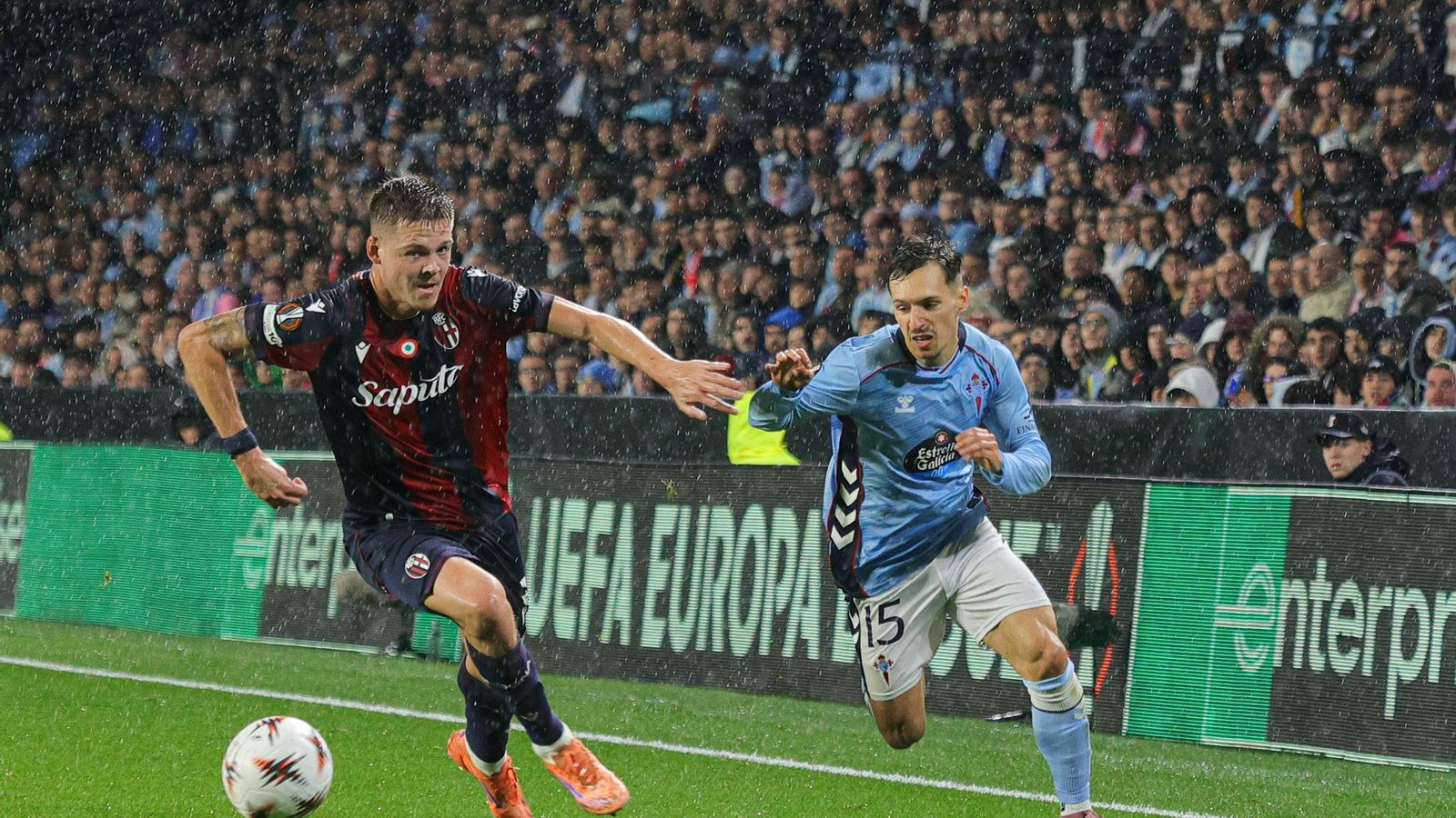 Galería | Noche grande de Europa League en Balaídos entre Celta y Bolonia