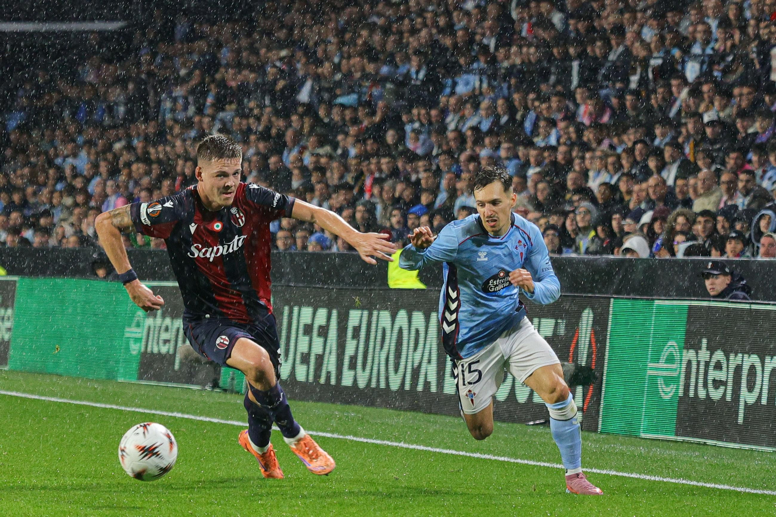 Galería | Noche grande de Europa League en Balaídos entre Celta y Bolonia