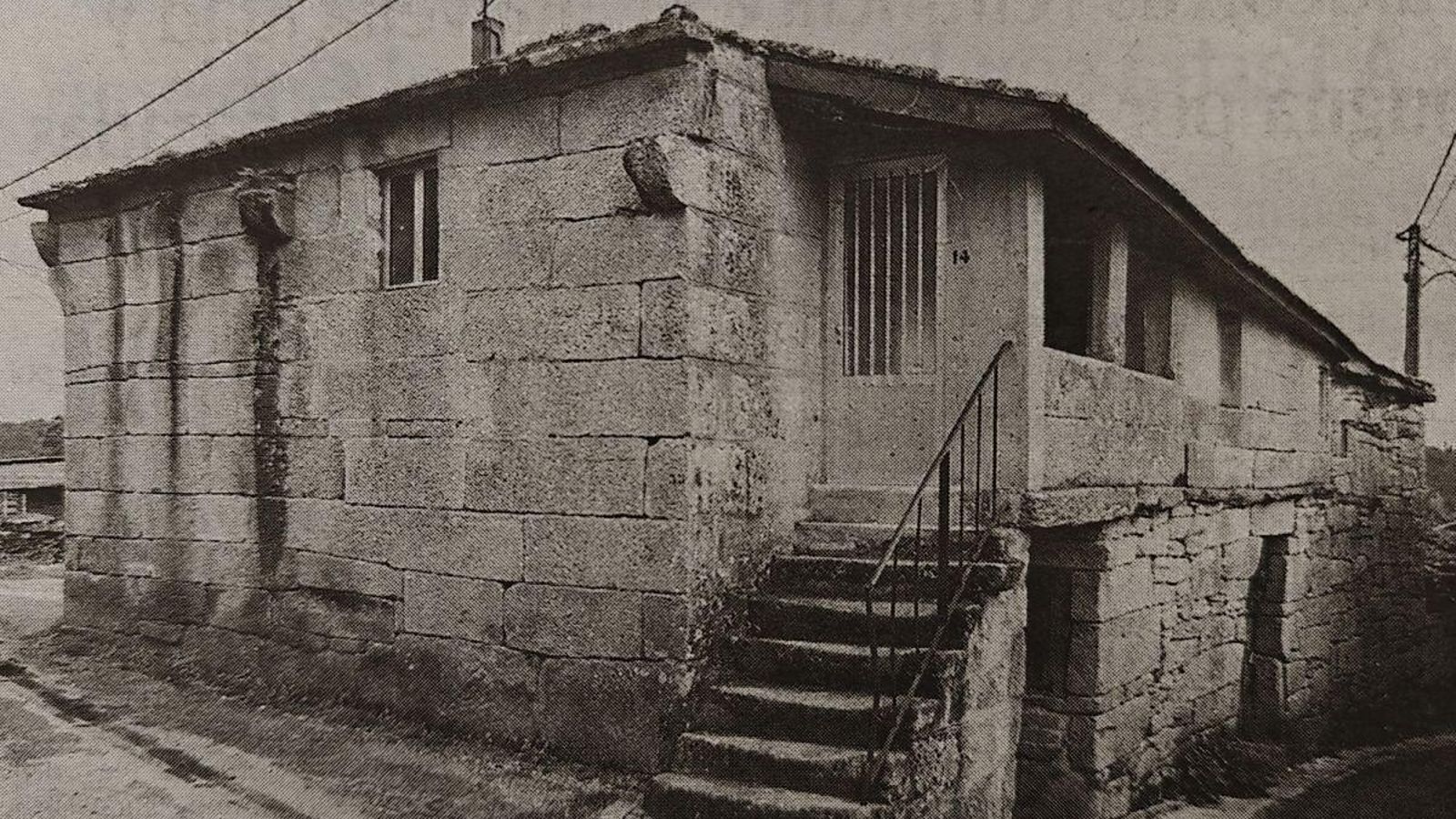 La casa comprada por José Luis Cuerda en Moldes.