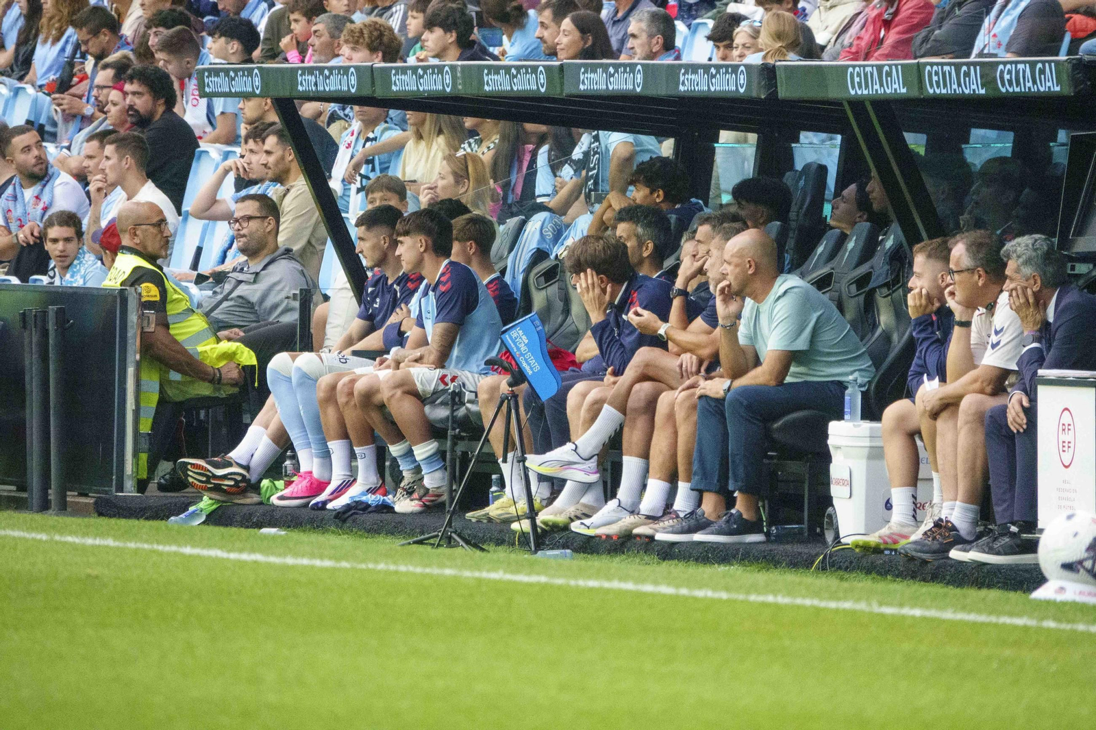Galería | El Celta Fortuna se estrena como local en Segunda División