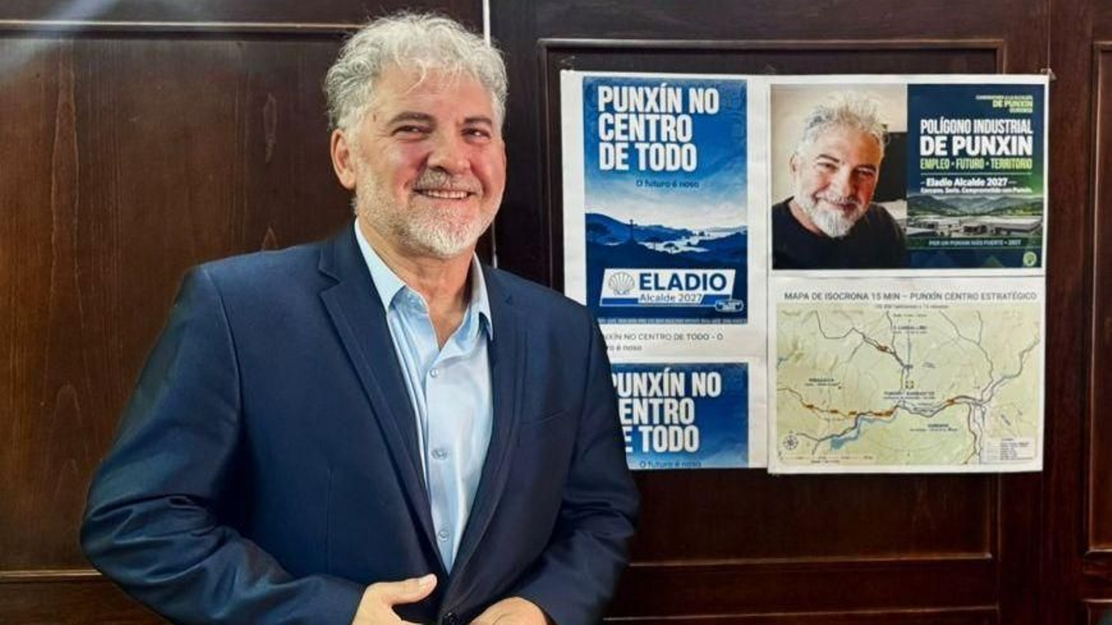 Eladio Fernández anunció su candidatura a alcalde de Punxín.