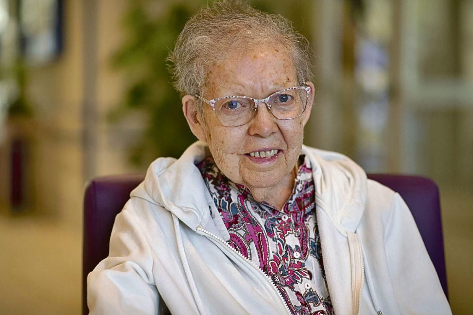 María Carmen Oti, 83 anos.