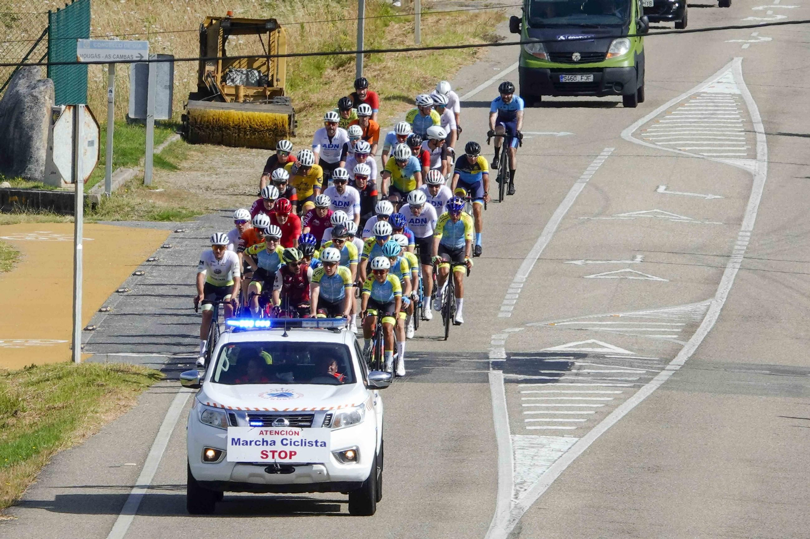 Galería | El ciclismo se da cita en Baixo Miño con el Desafío Talaso Atlántico