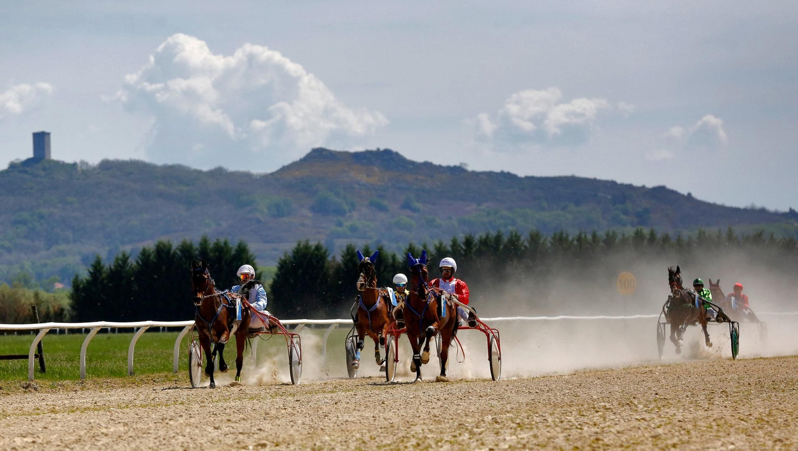 Uno de los instantes competitivos de la jornada.