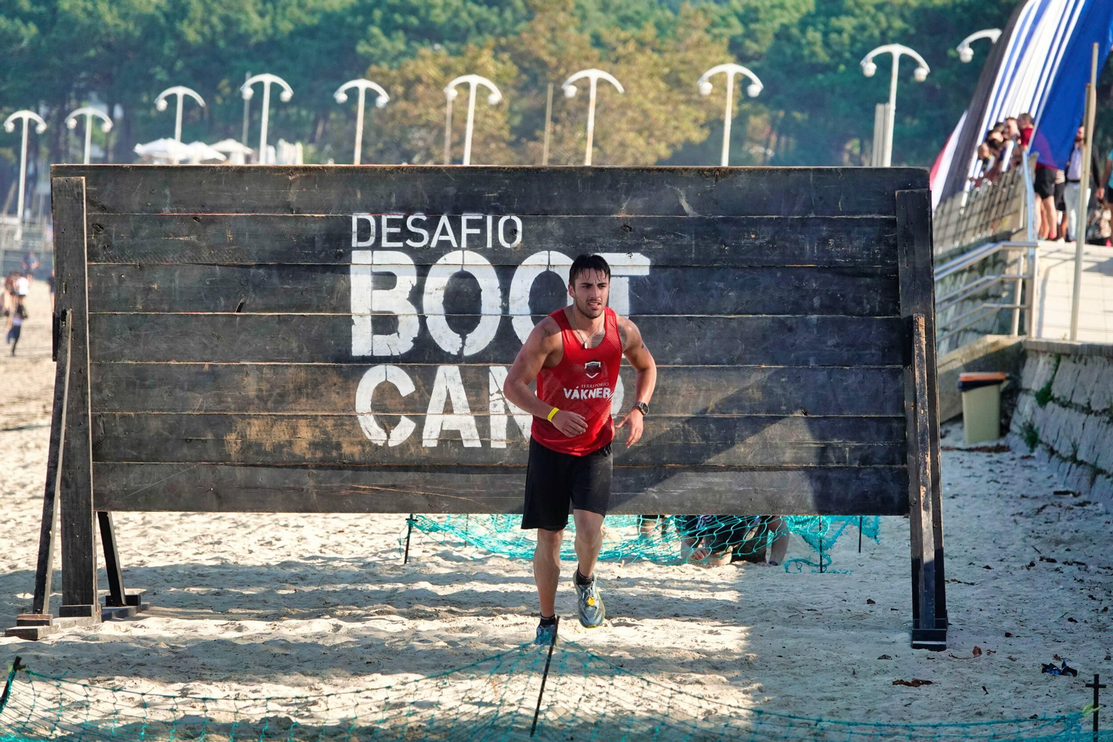 Participantes en el desafío Boot Camp en Samil.
