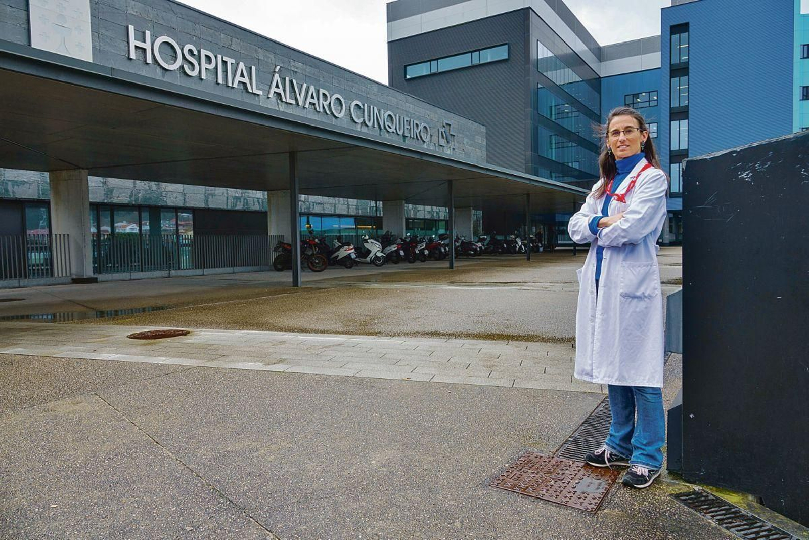 Marta Rial trabaja en el servicio de Ginecología y Obstetricia del Hospital Álvaro Cunqueiro.