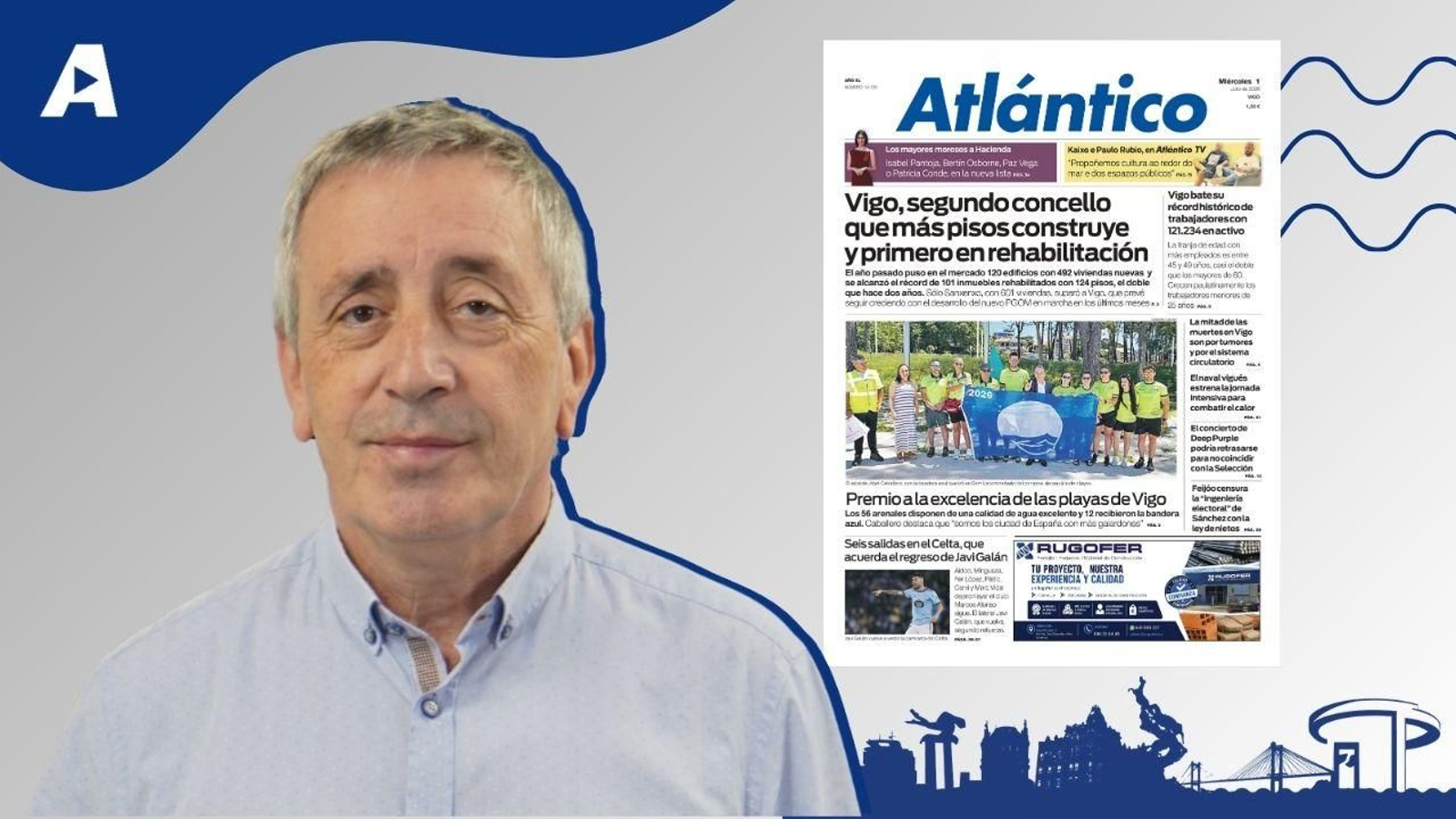 La portada de Atlántico del 1 de julio