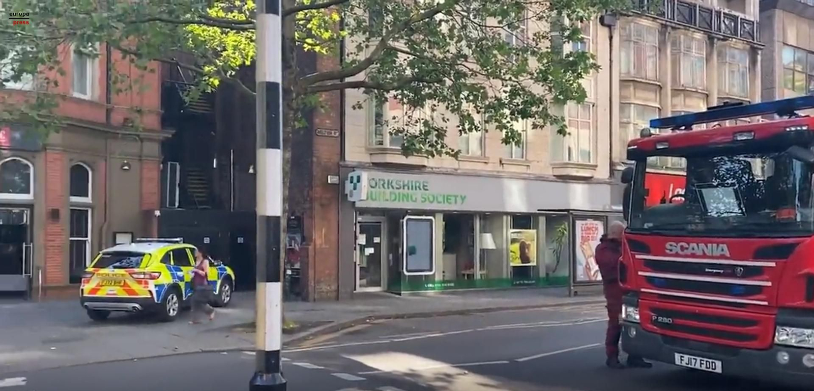 Lugar de los hechos en Nottingham. // Europa Press