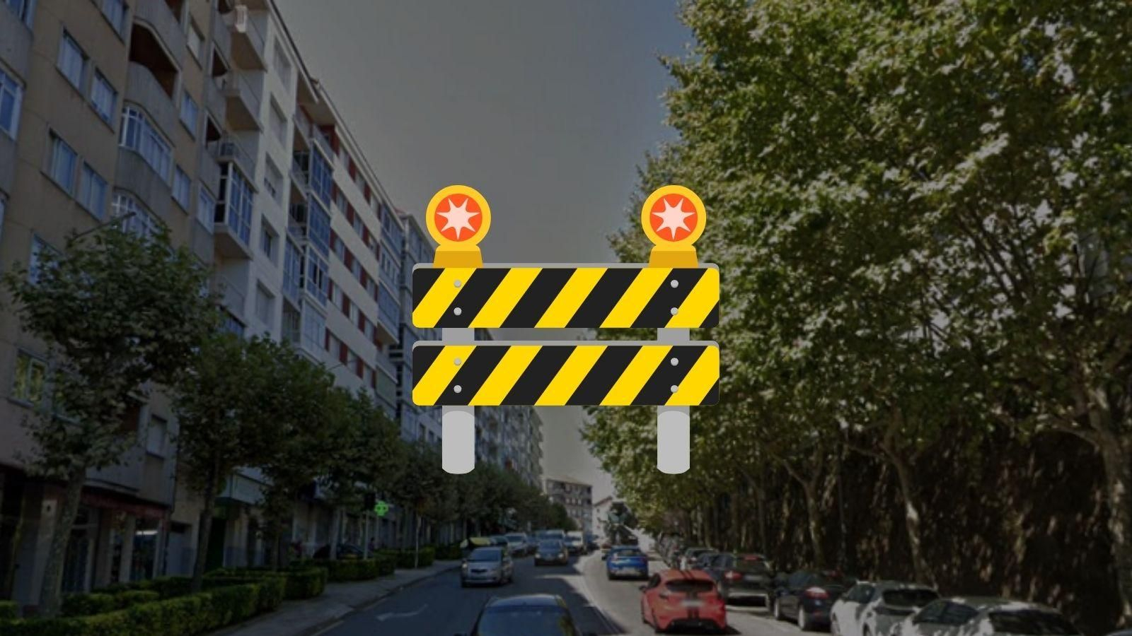 Cortes de tráfico en la rúa Pena Trevinca por las Festas de San Francisco