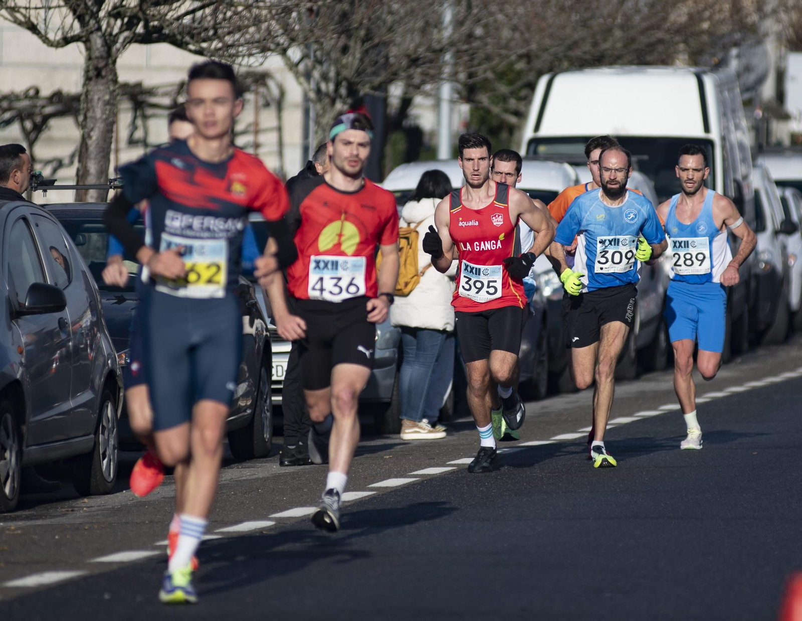 Galería | San Cibrao celebra una edición más de su carrera navideña