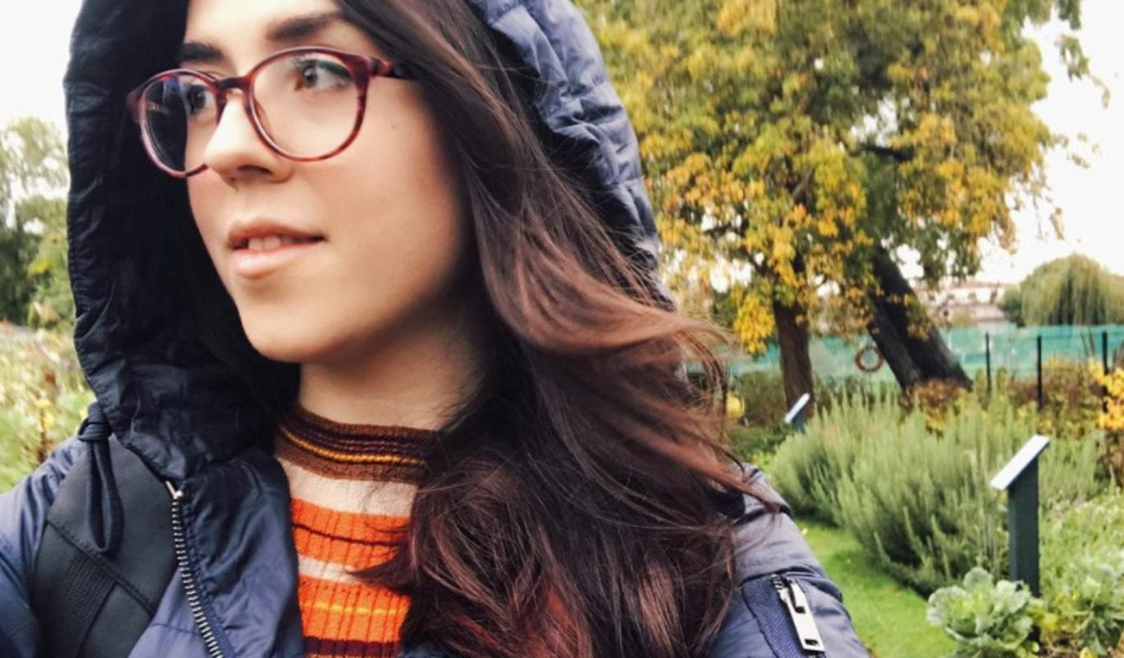 La poeta ourensana Alba Cid