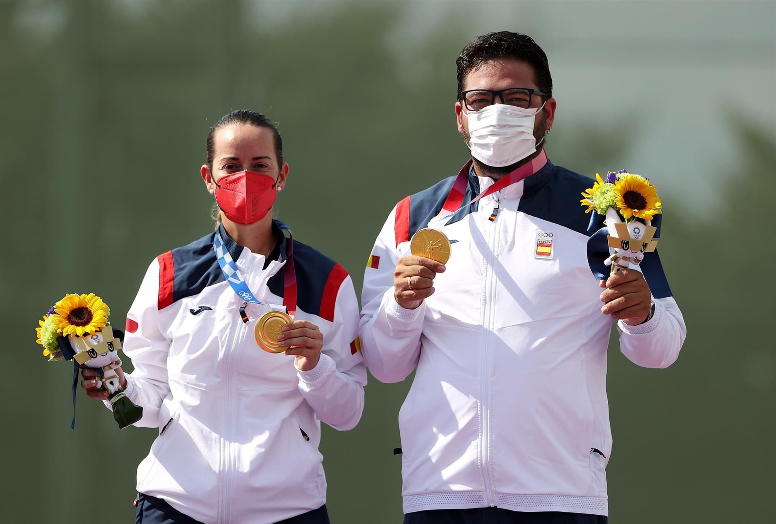 Fátima Gálvez y Alberto Fernández /EFE