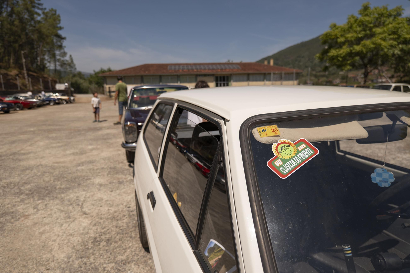 Galería | Pimientos, coches clásicos y música conquistan Arnoia