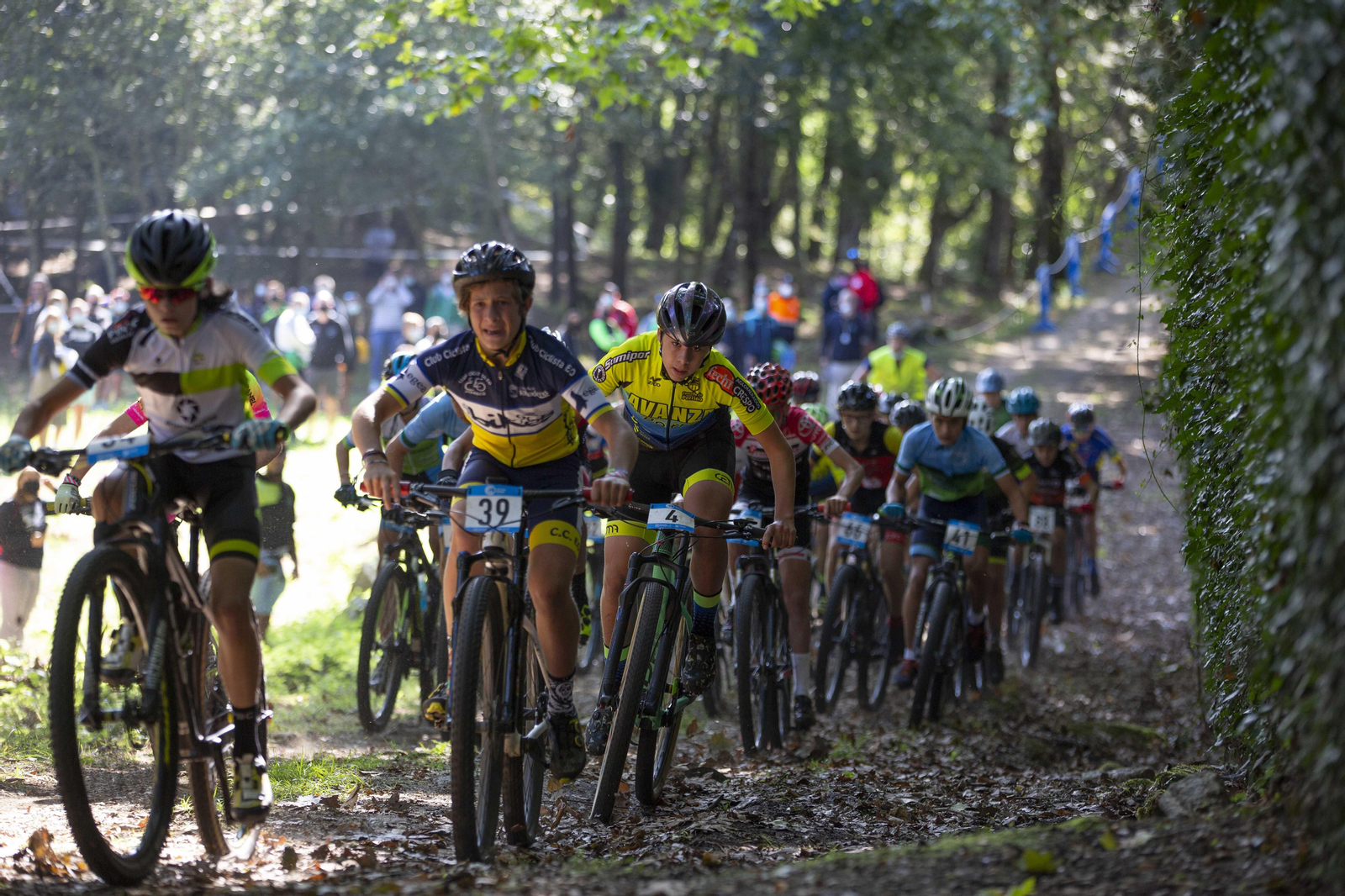 Baños de Molgas. 08/08/2021. BTT Mini en Baños de Molgas.
Foto: Xesús Fariñas