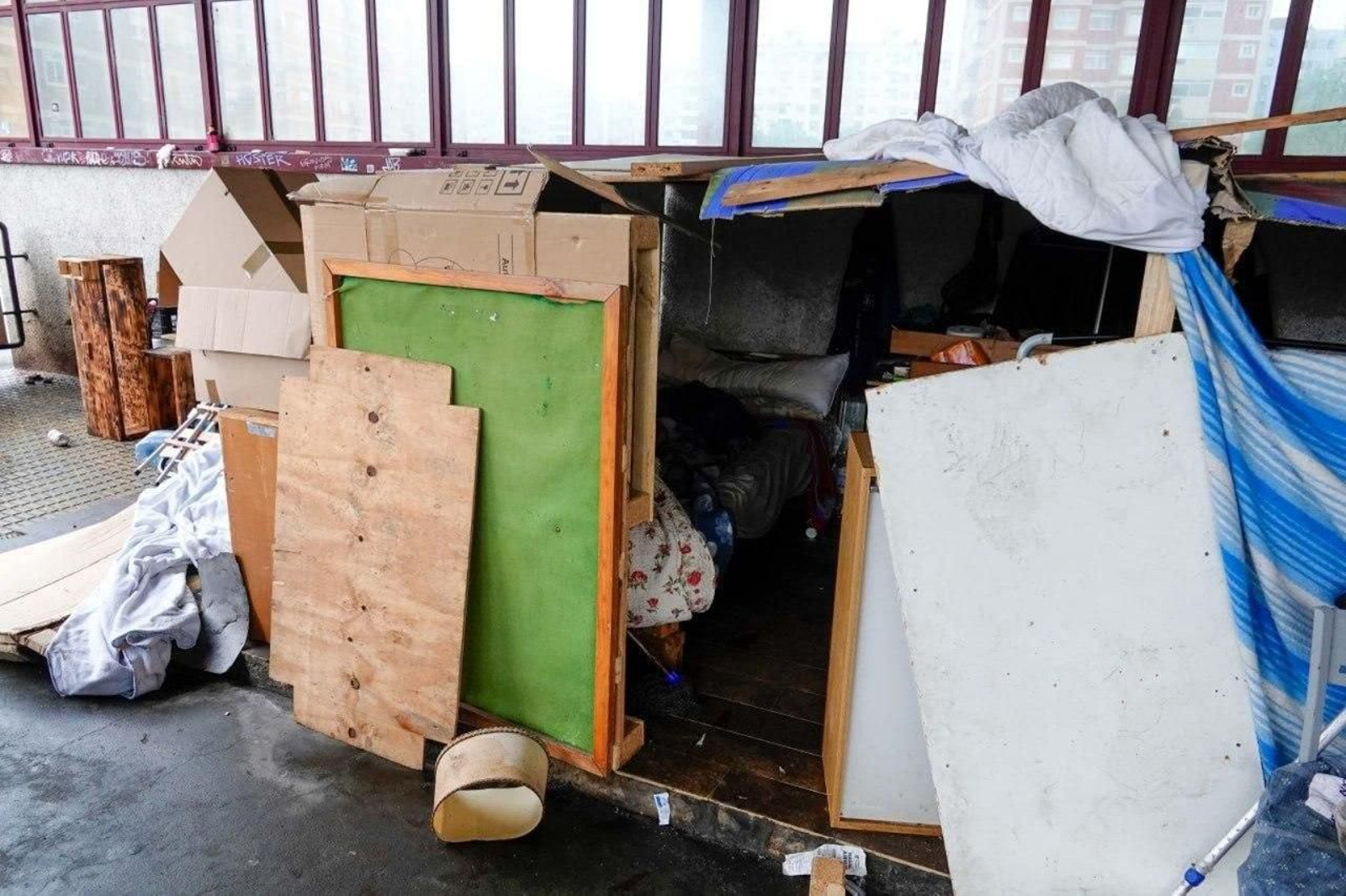 Estación de autobuses antigua donde sucedió el crimen.