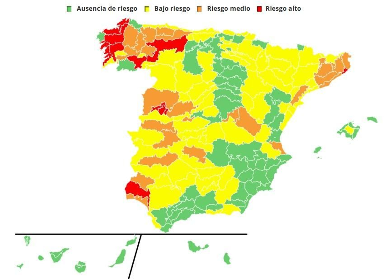 Alertas sanitarias por calor.
