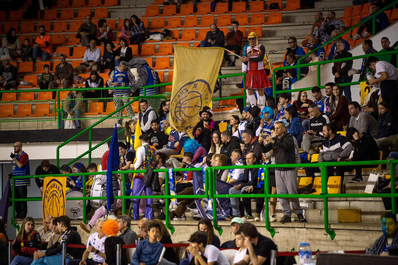 Partido de liga LEB Oro entre o COB e o Básquet Coruña. FOTO: ÓSCAR PINAL