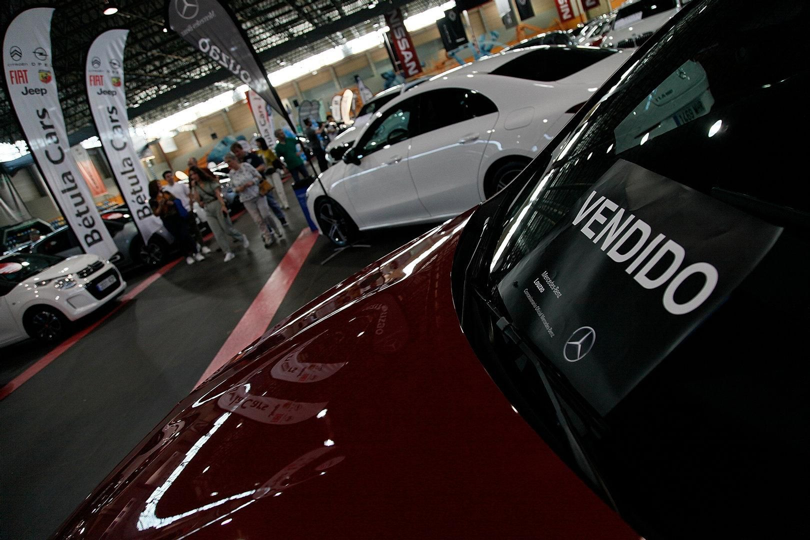 Uno de los coches vendidos.