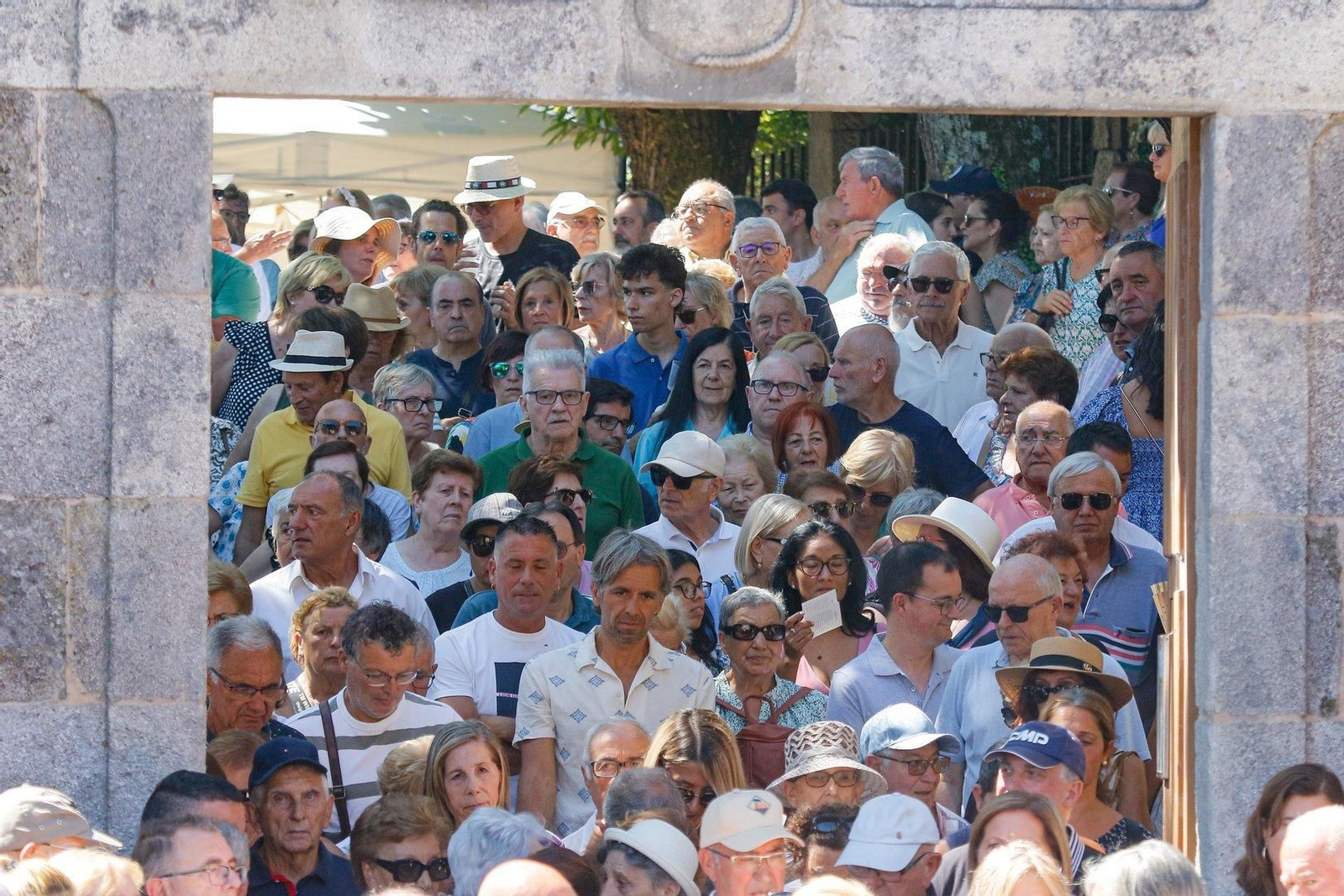 Procesión en la romería de San Roque.