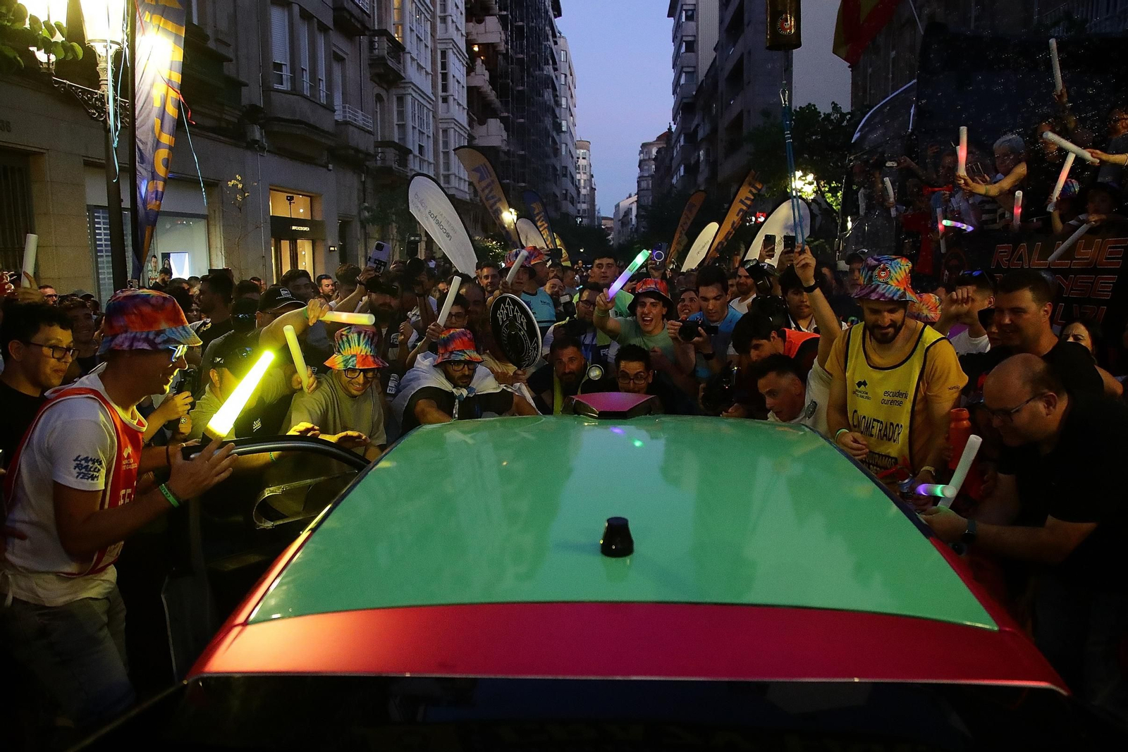 Galería | Arrancan los motores con la ceremonia de inauguración del Rally de Ourense, en fotos