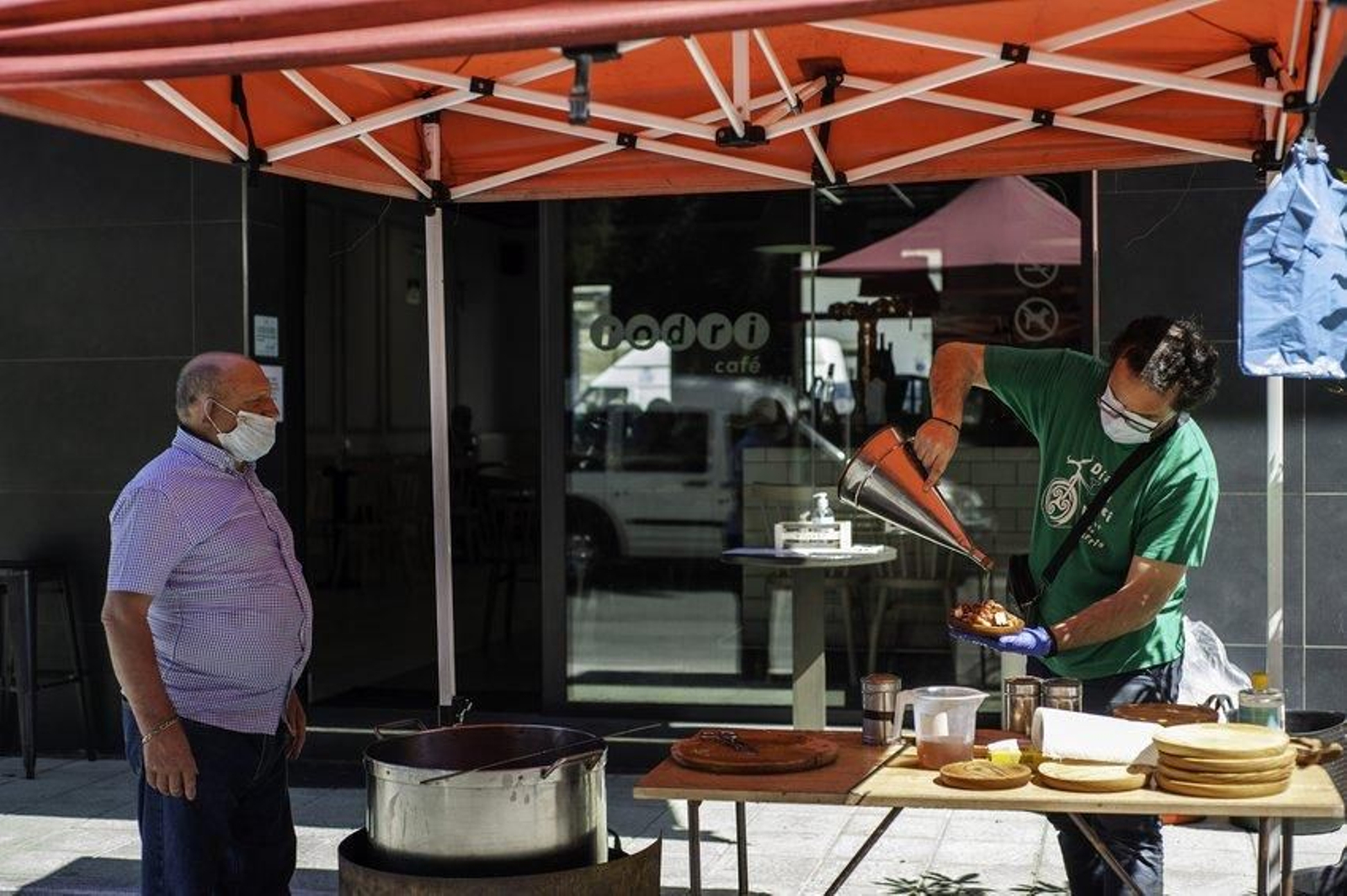 Feria en Xinzo. Fotos Martiño Pinal