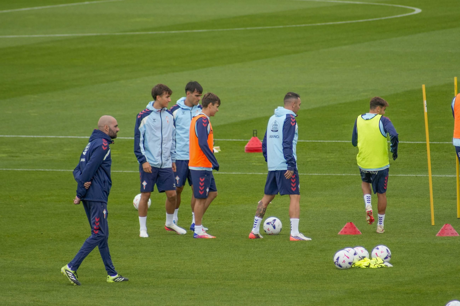 Galería | El Celta prepara su duelo ante Osasuna con Driouech ya incorporado